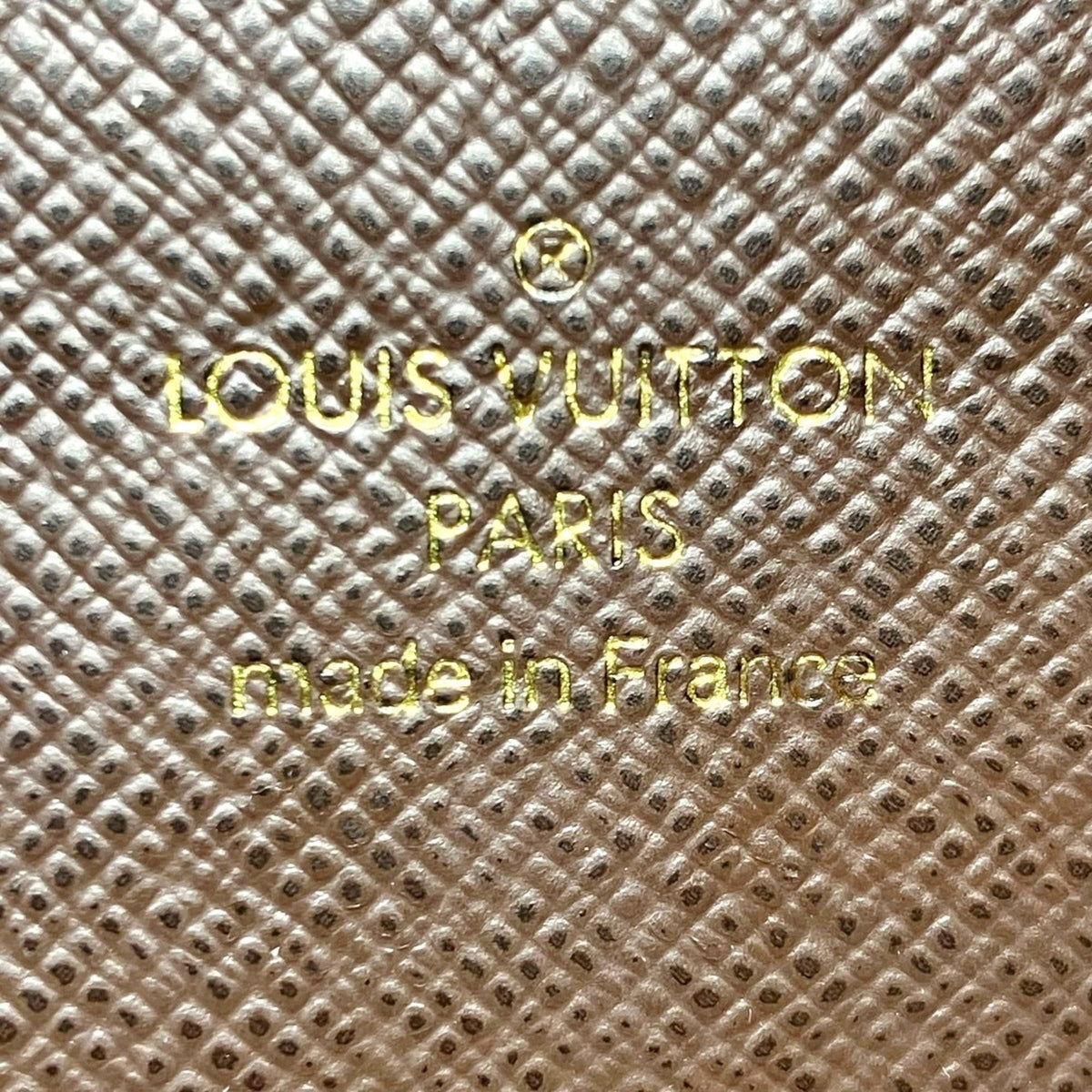 Louis Vuitton Ebene Galle Canvas Coin Purse/Coin Case (Pre-Owned)