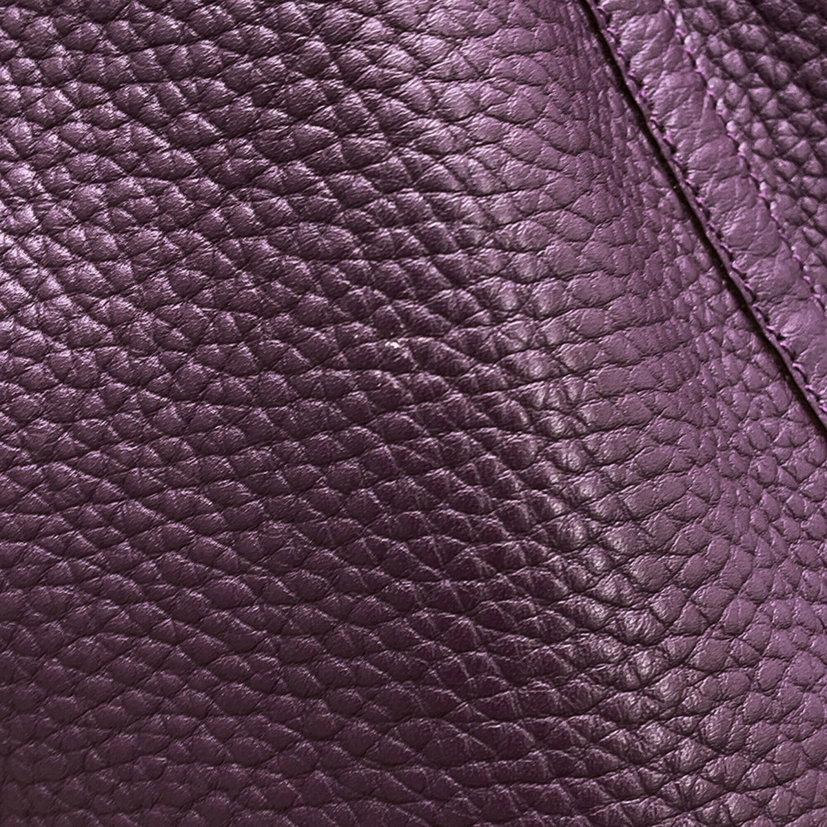 Hermes Cassis Buffalo Leather Handbag Tote Bag (Pre-Owned)