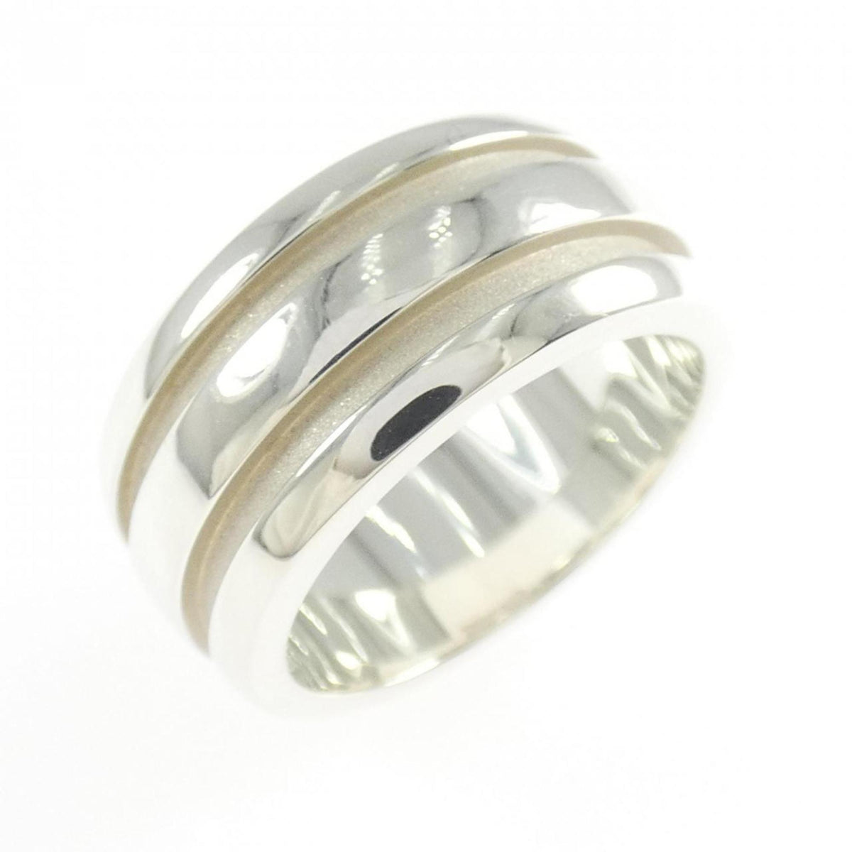 Tiffany Atlas Silver 925 Band Ring (Pre-Owned)