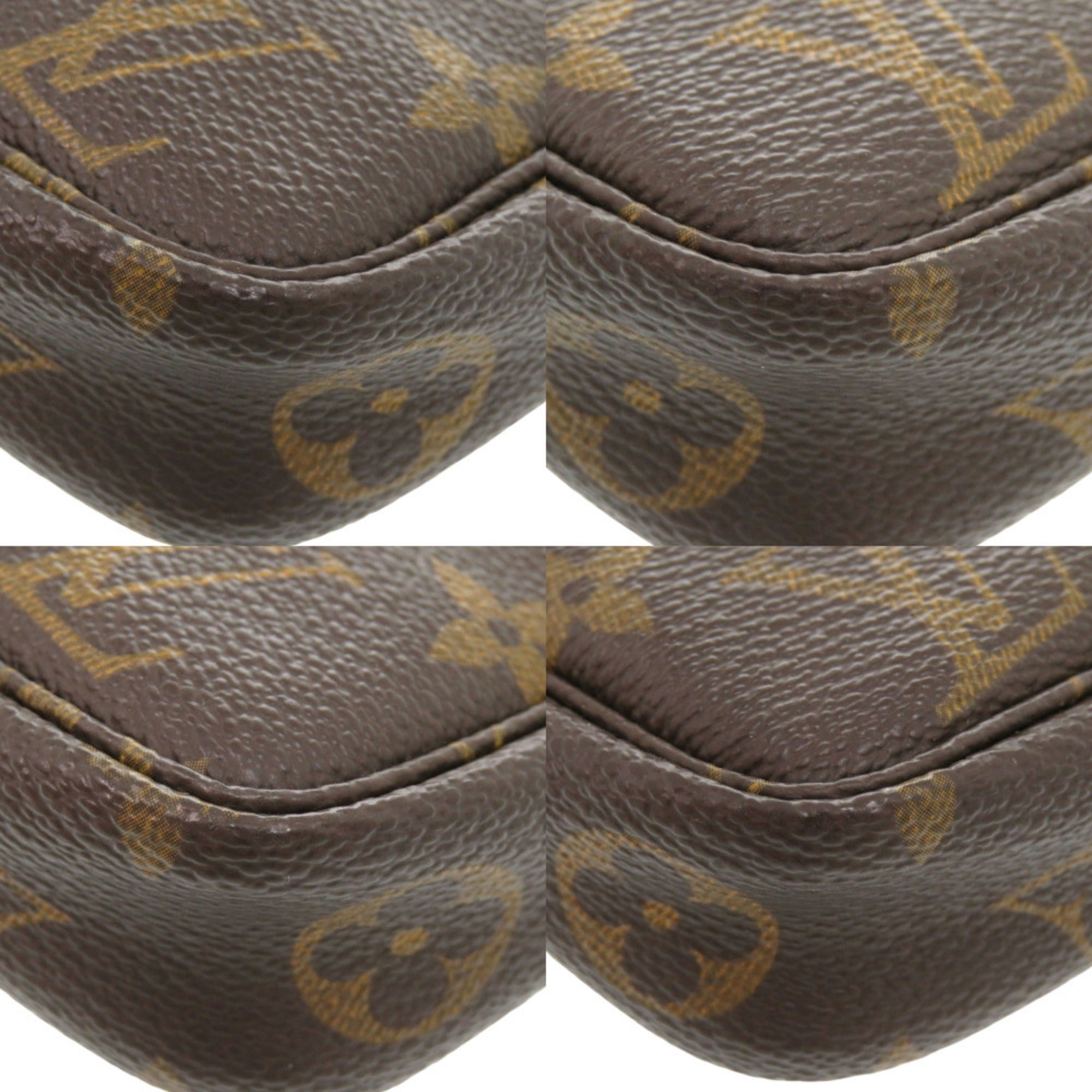 Louis Vuitton Brown Monogram Pochette Pouch (Pre-Owned)