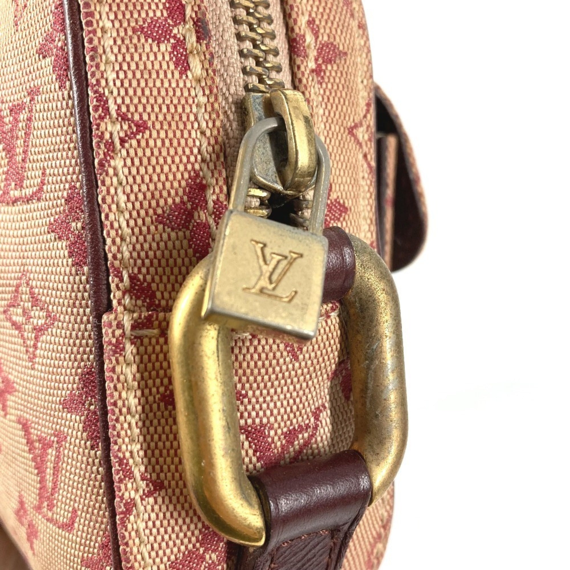 Louis Vuitton Monogram Mini Cherry Red Monogram Mini Pochette Shoulder Bag (Pre-Owned)