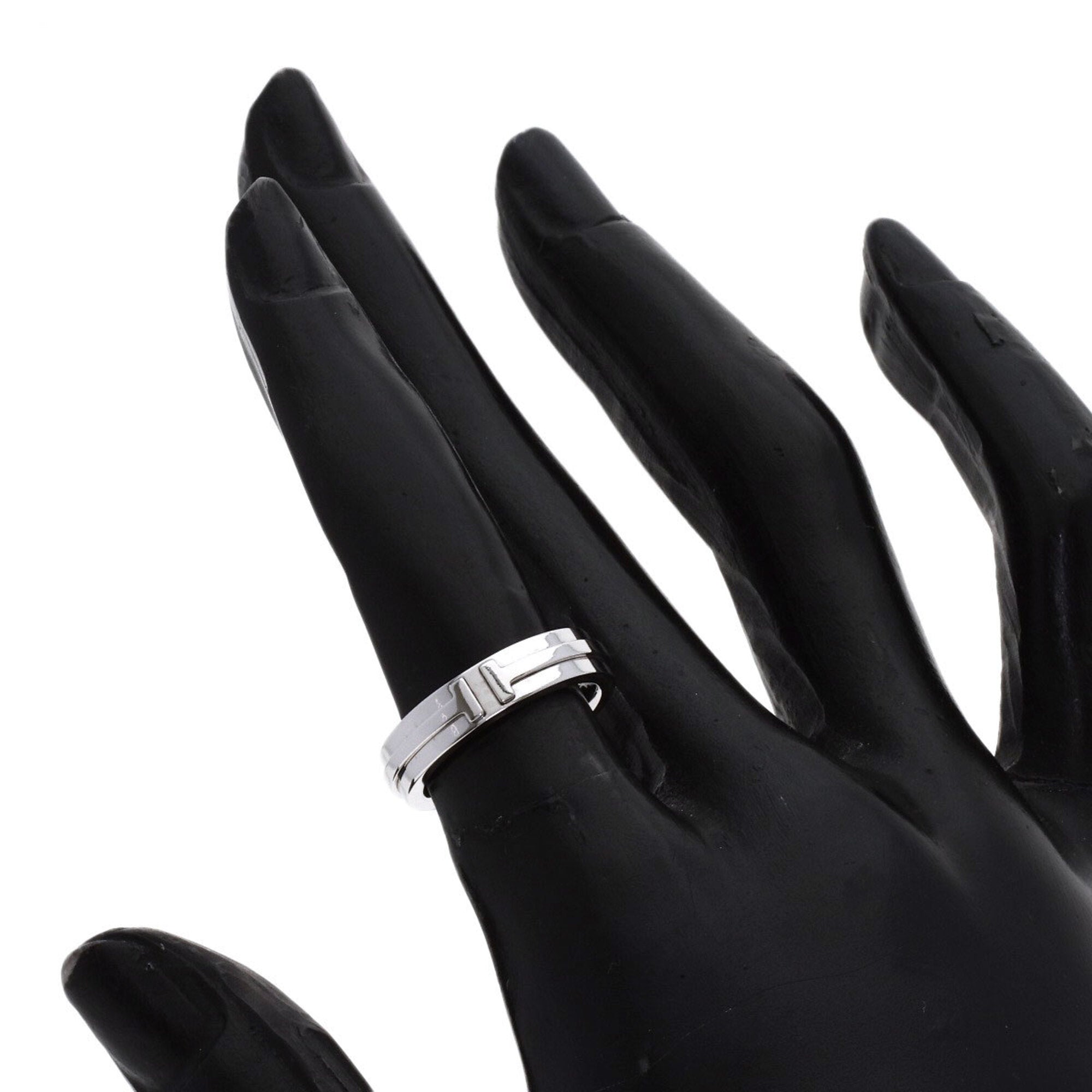 Tiffany White Gold White Gold (18K) Band Ring (Pre-Owned)