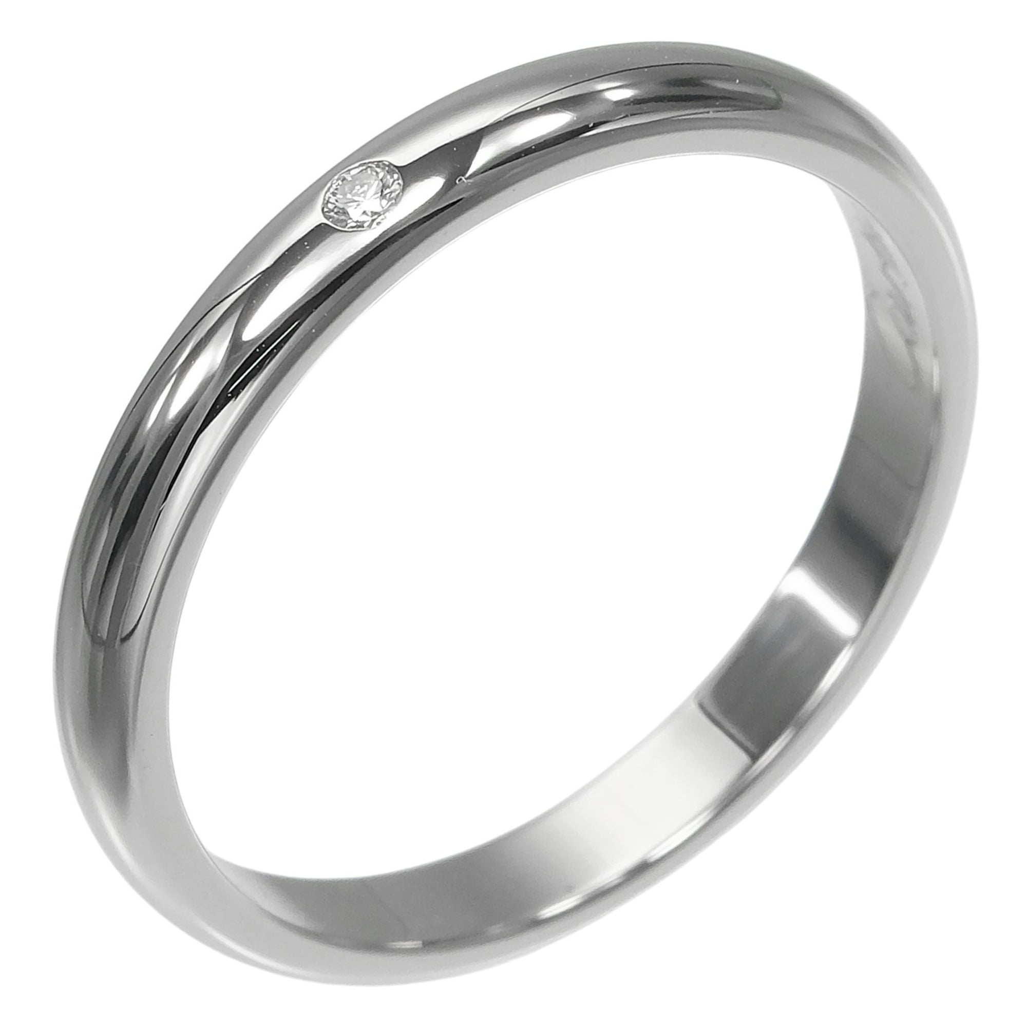 Cartier Platinum 950 Band Ring (Pre-Owned)