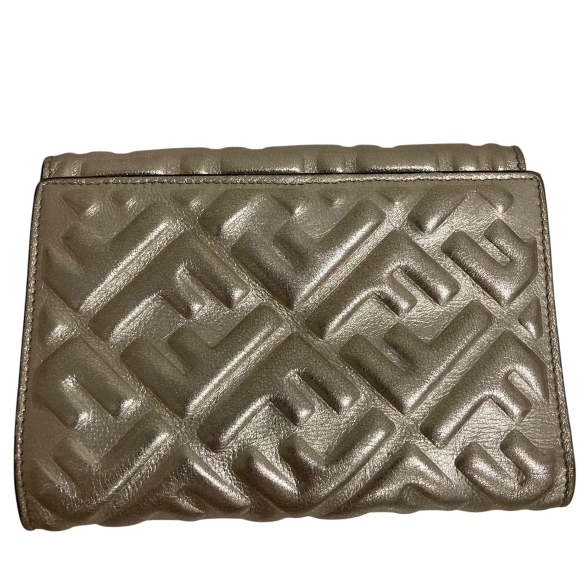 Fendi Gold Wallet (Bi-Fold) (Pre-Owned)