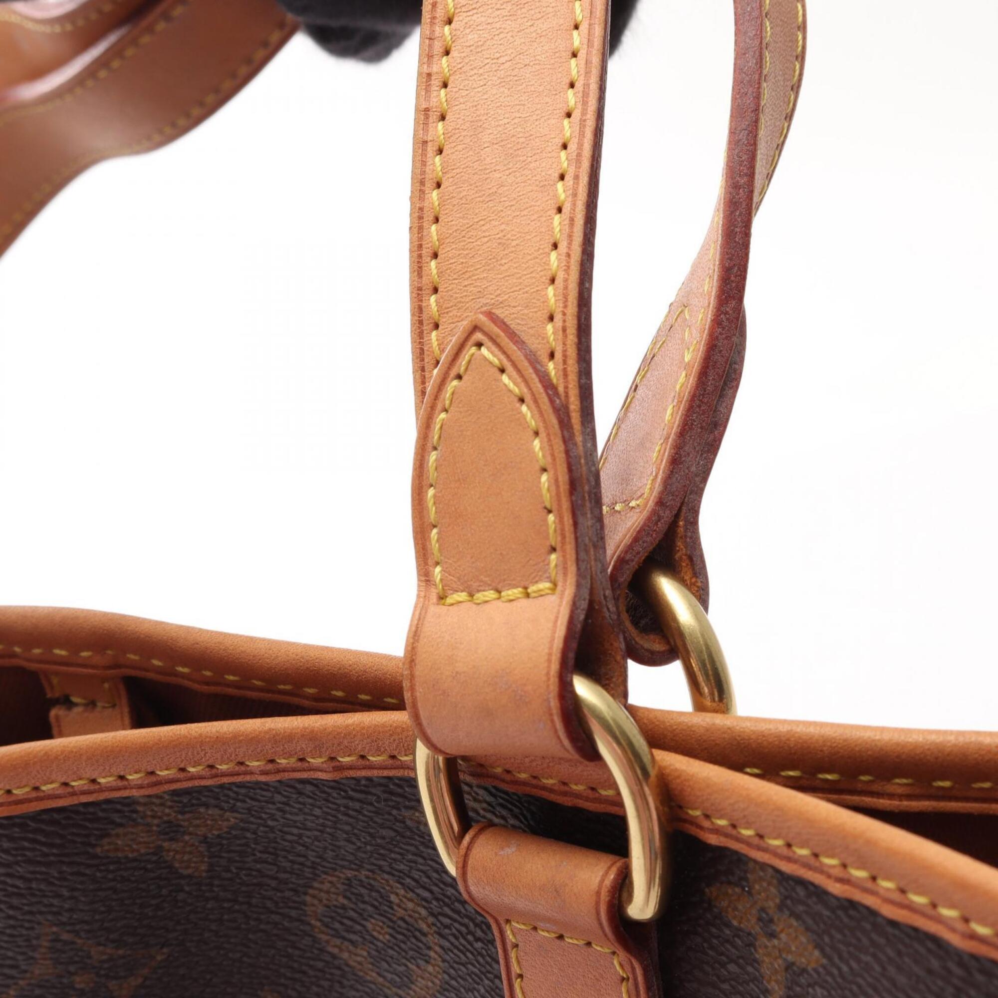 Louis Vuitton Brown Monogram Monogram Leather Handbag Shoulder Bag (Pre-Owned)