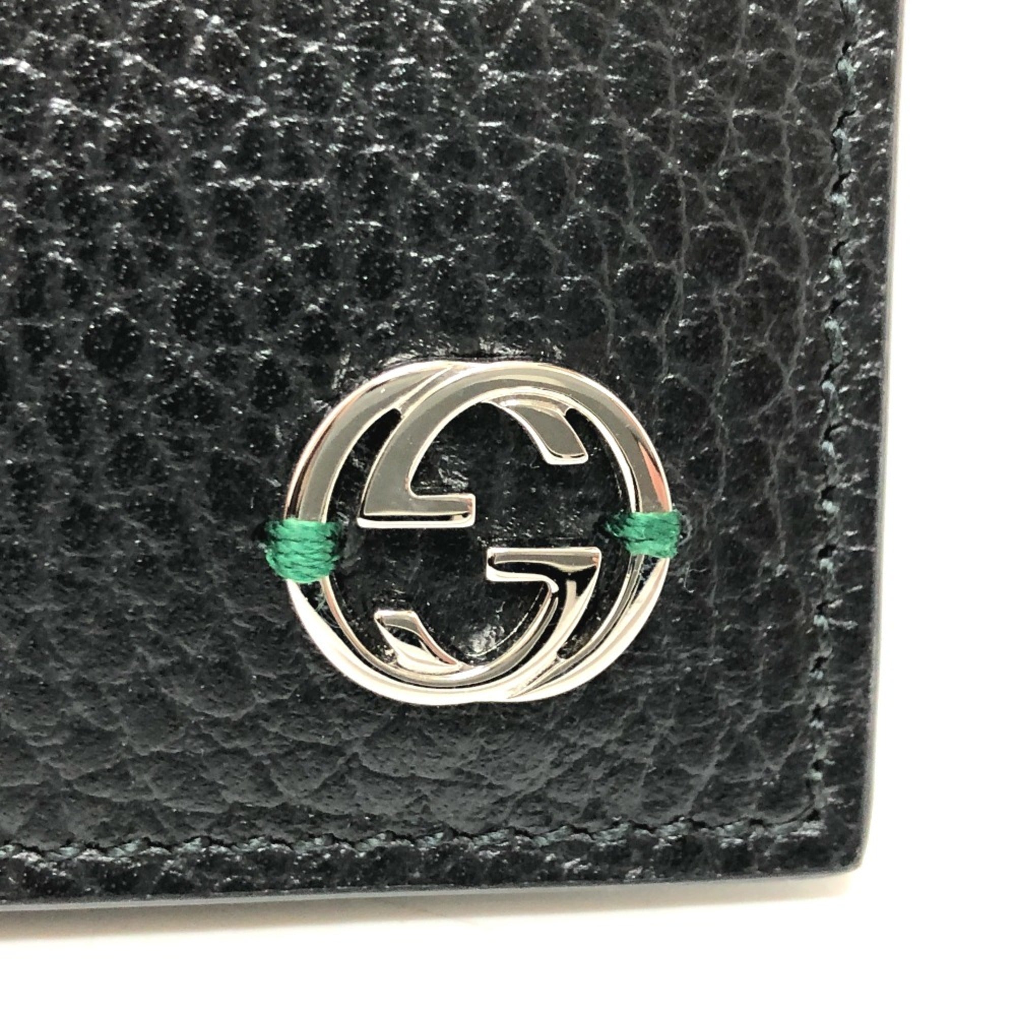Gucci Black Leather Wallet (Bi-Fold) (Pre-Owned)