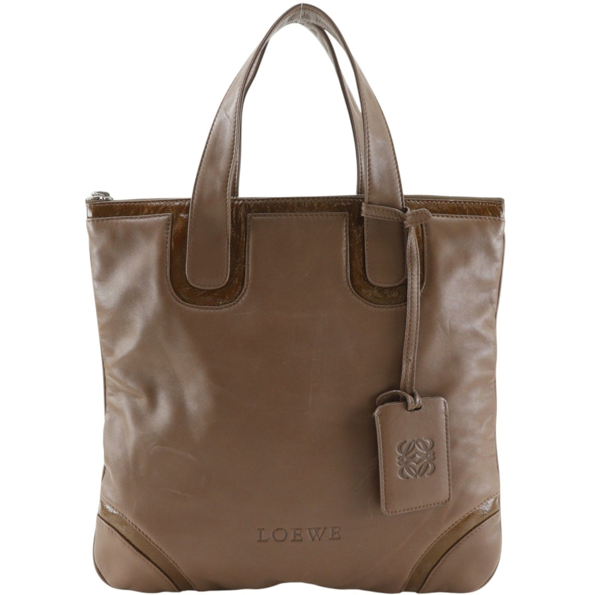 Loewe Brown Leather Handbag (Pre-Owned)