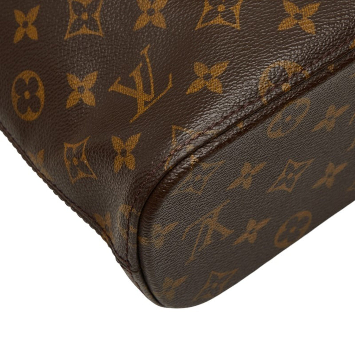 Louis Vuitton Monogram Brown Pvc Leather Shoulder Bag Tote Bag (Pre-Owned)