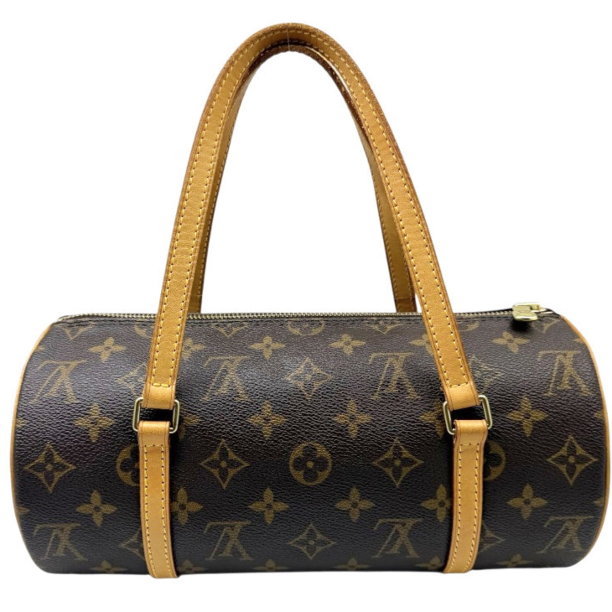 Louis Vuitton Brown Monogram Boston Bag Handbag (Pre-Owned)