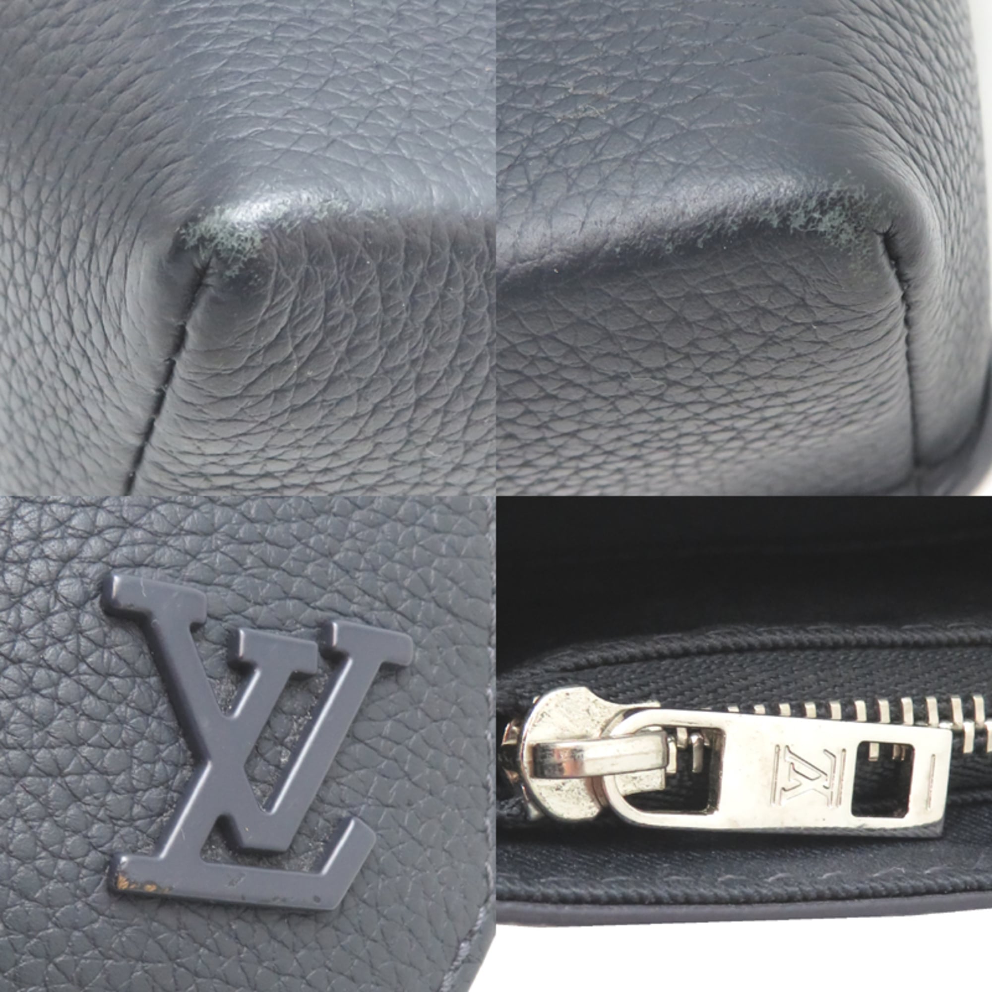 Louis Vuitton Navy Blue Shoulder Bag (Pre-Owned)