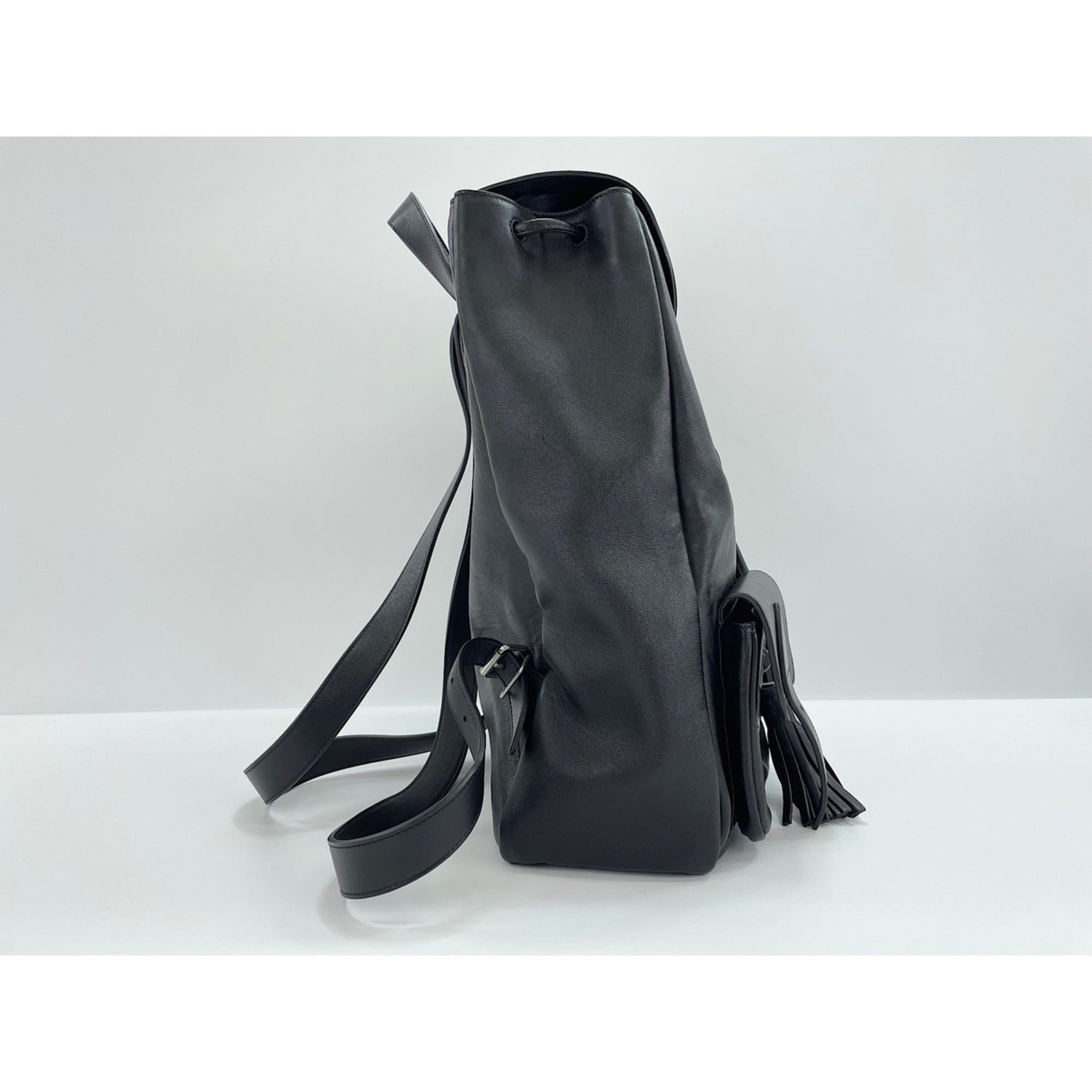 Yves Saint Laurent Black Backpack (Pre-Owned)