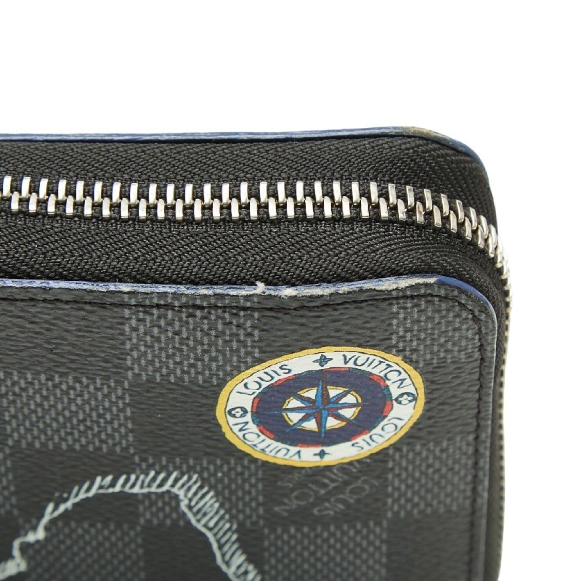 Louis Vuitton Pvc Leather Long Wallet (Bi-Fold) (Pre-Owned)
