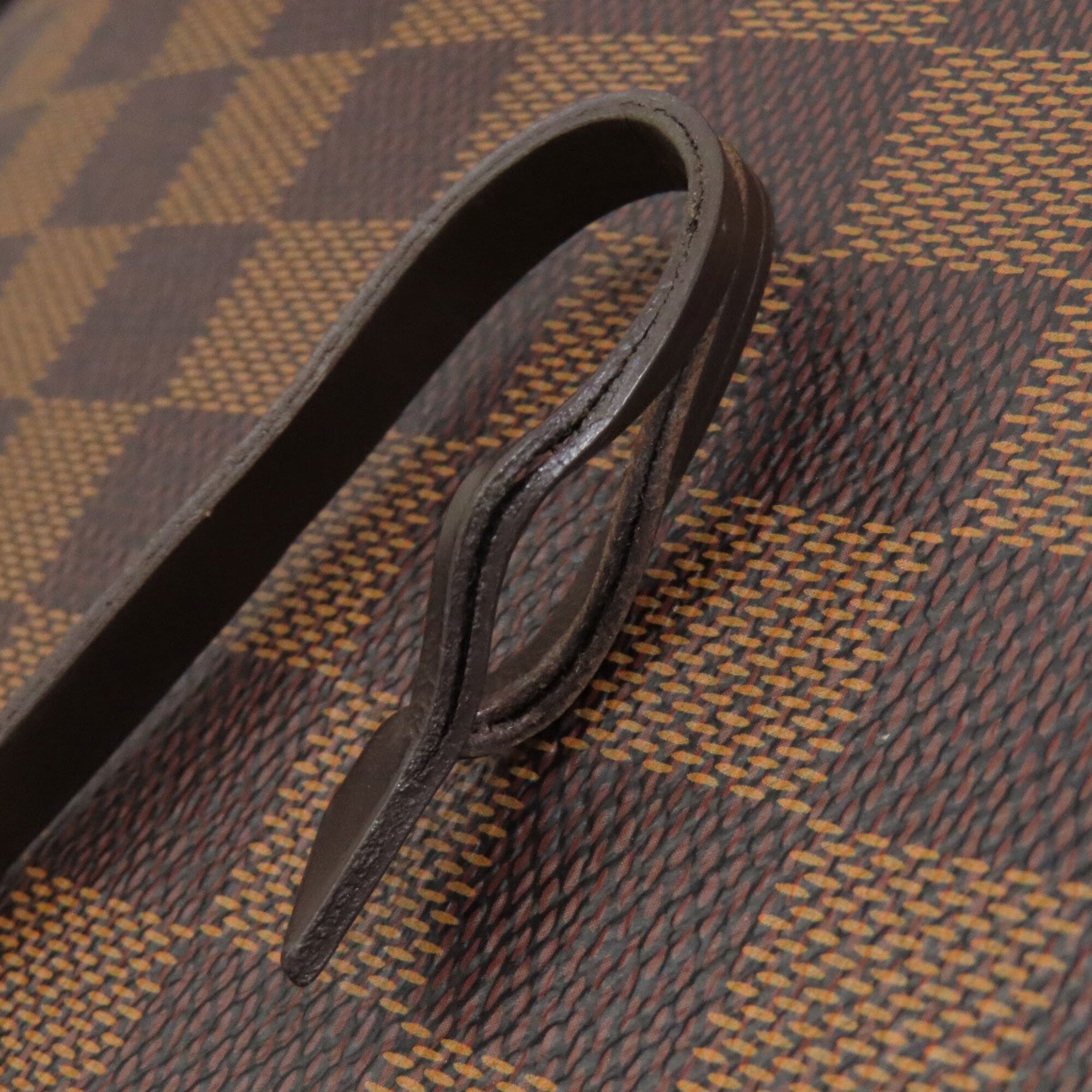 Louis Vuitton Damier Canvas Ebene Damier Canvas Tote Bag (Pre-Owned)
