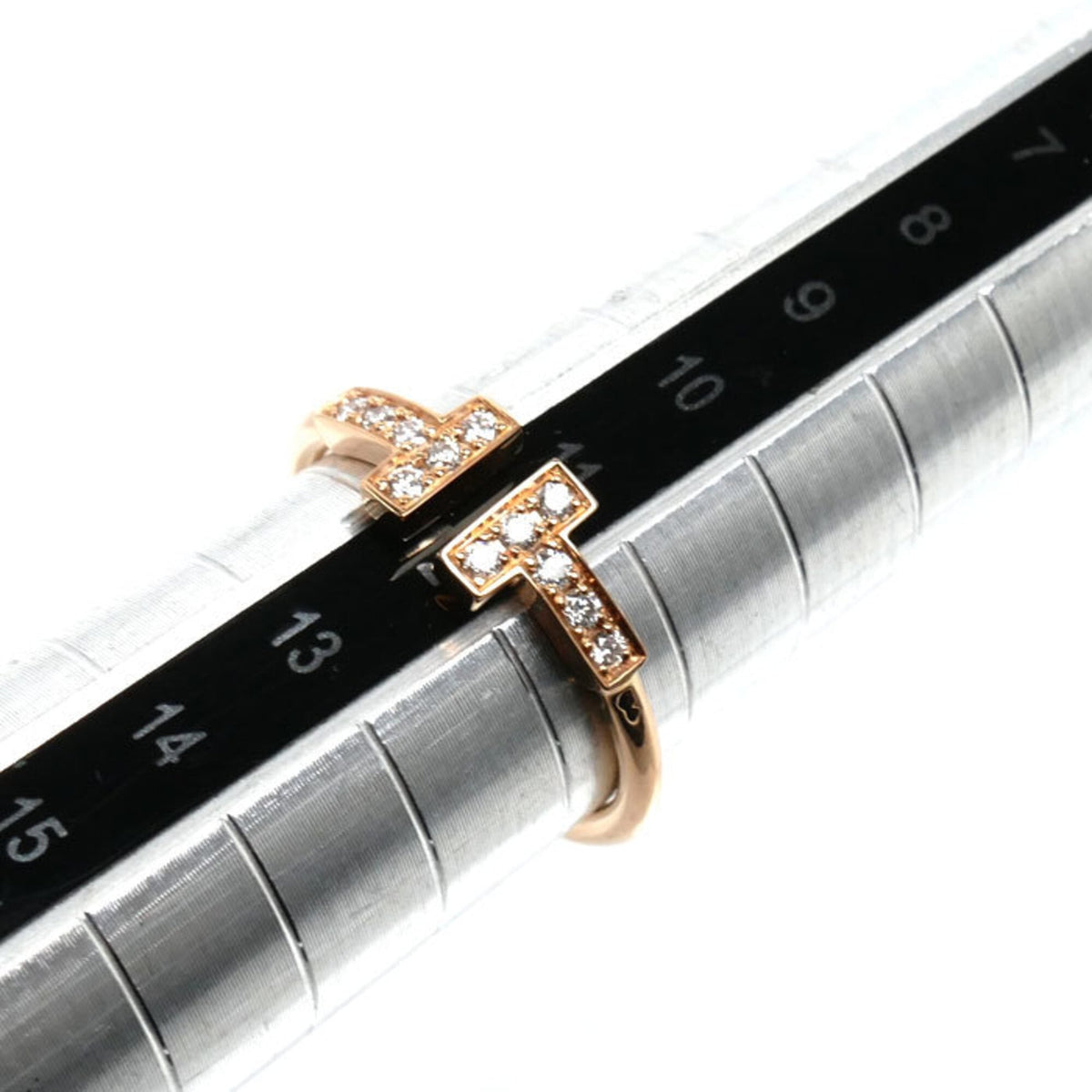 Tiffany Pink Gold (18K) Band Ring (Pre-Owned)