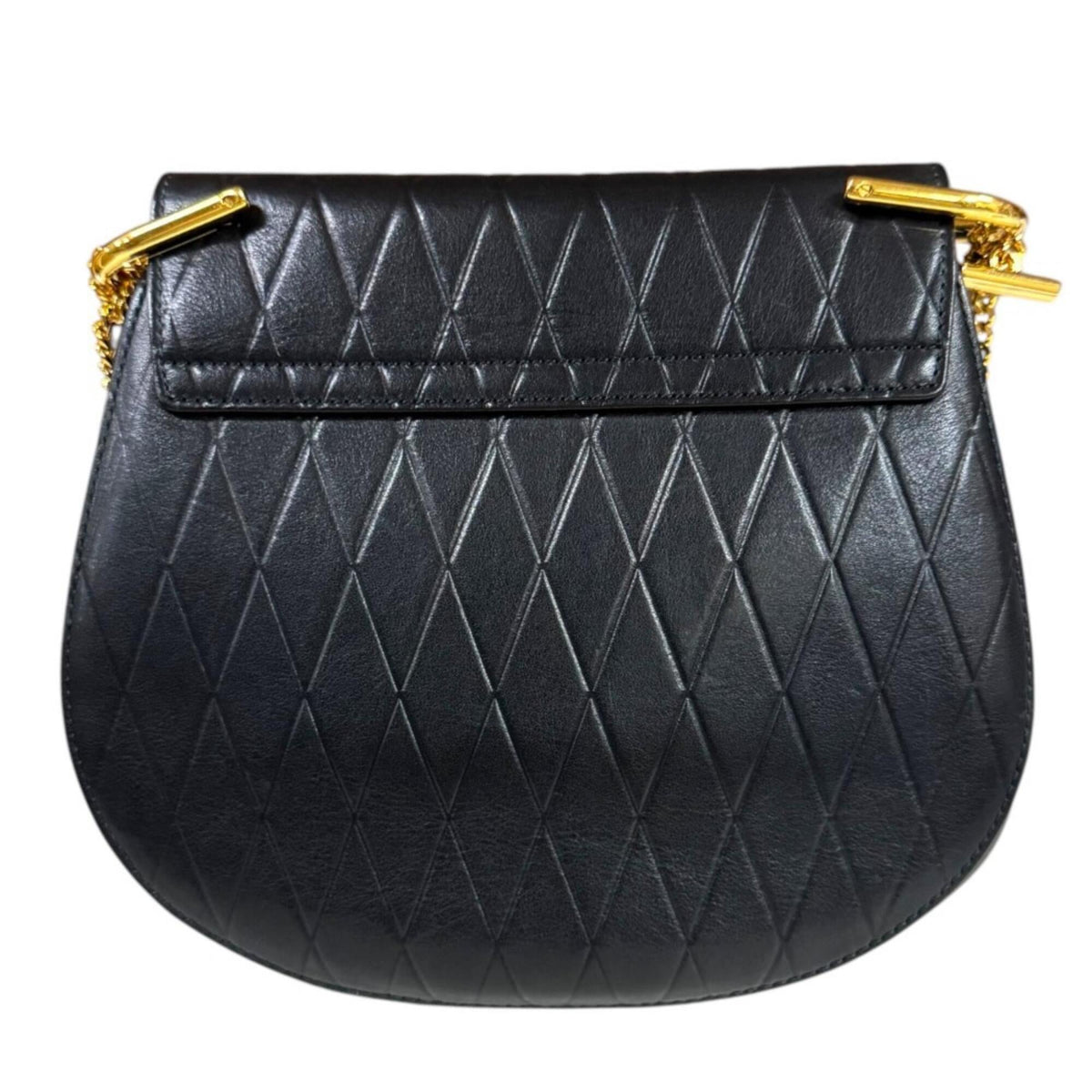 Chloé Black Leather Suede Shoulder Bag (Pre-Owned)