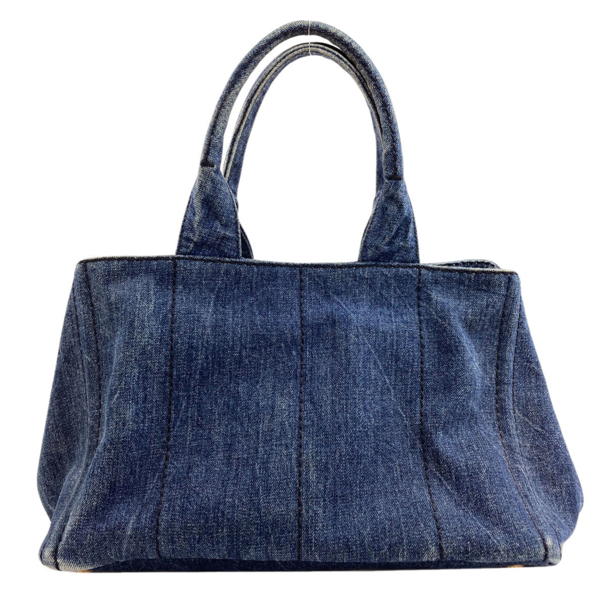 Prada Blue Denim Tote Bag (Pre-Owned)