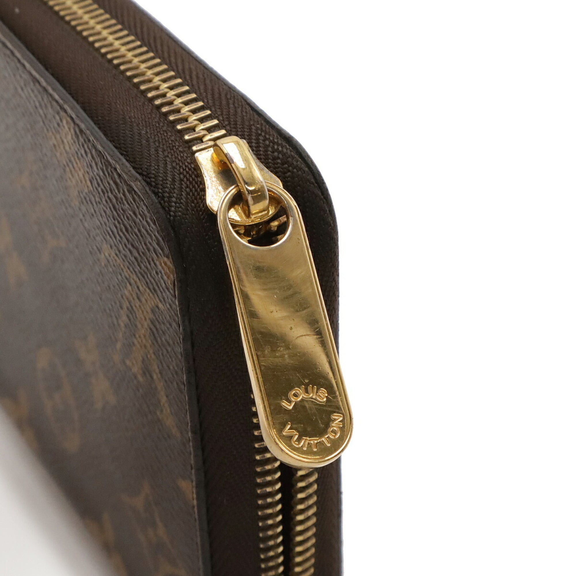 Louis Vuitton Fuchsia Monogram Canvas Long Wallet (Bi-Fold) (Pre-Owned)