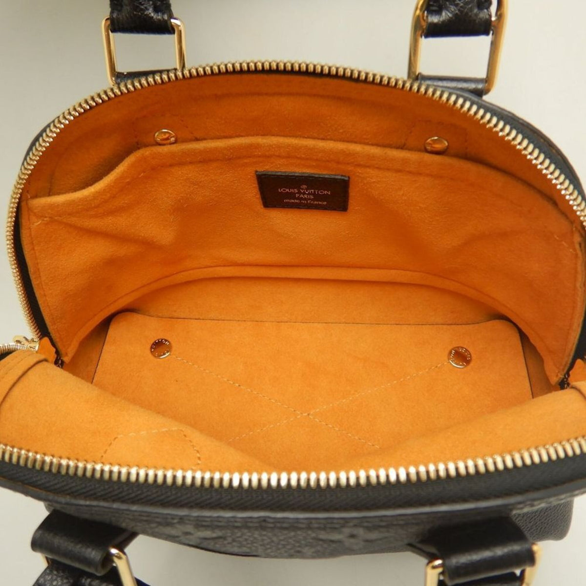 Louis Vuitton Noir Monogram Empreinte Handbag (Pre-Owned)