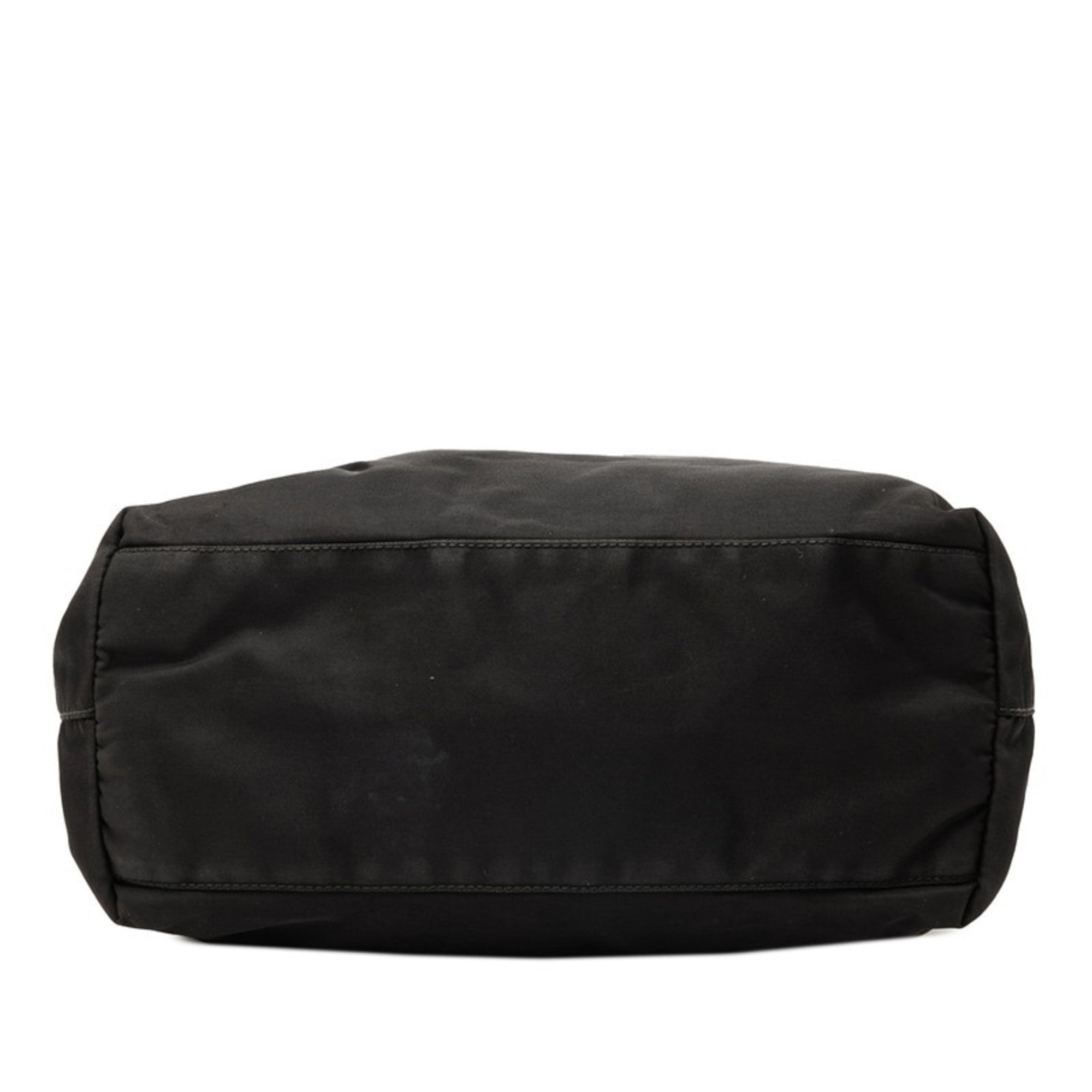 Prada Black Nylon Handbag Tote Bag (Pre-Owned)