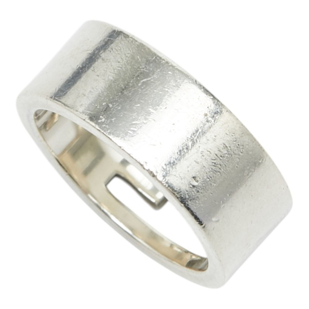 Gucci Silver Silver 925 Band Ring (Pre-Owned)
