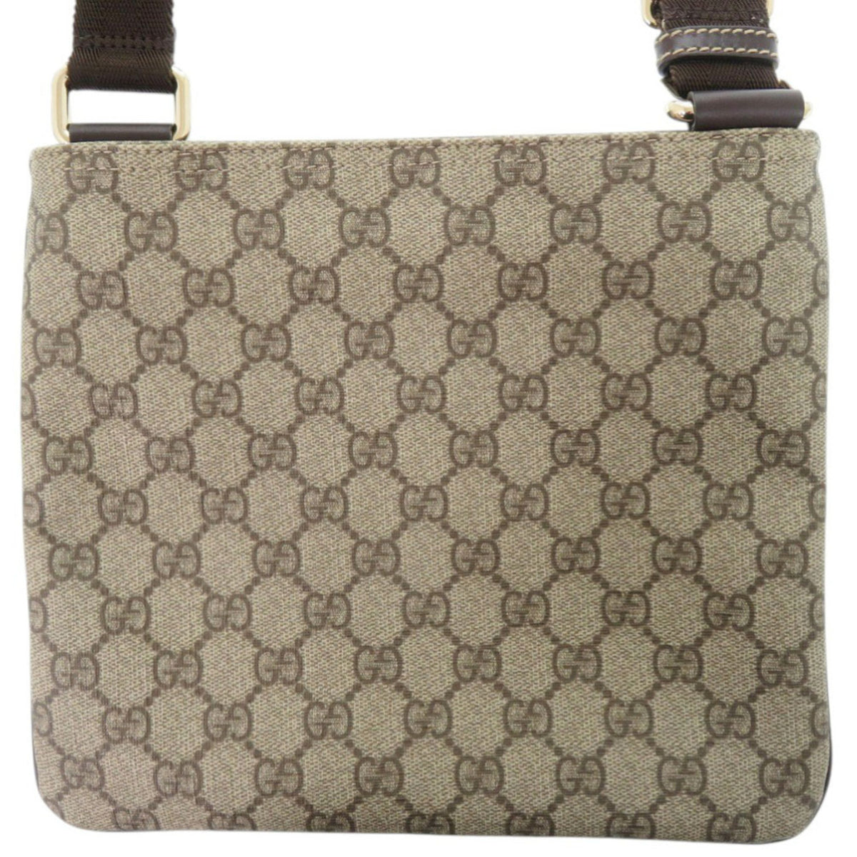 Gucci Beige Gg Supreme Shoulder Bag (Pre-Owned)