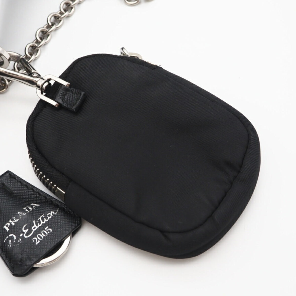 Prada Black Leather Shoulder Bag (Pre-Owned)