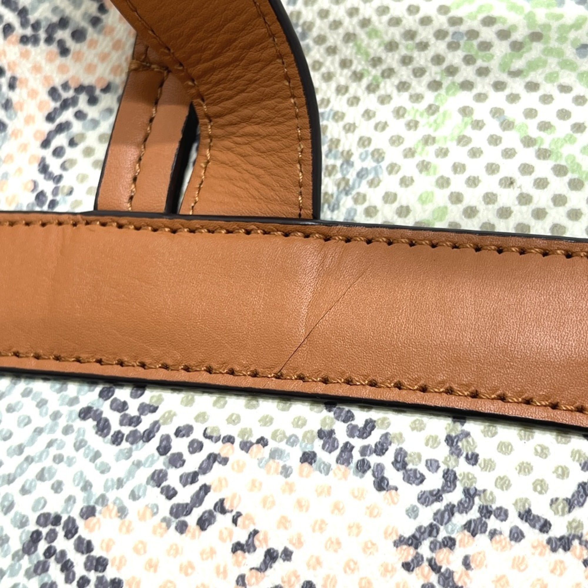 Tory Burch Multi-Color Pvc Leather Backpack Handbag (Pre-Owned)