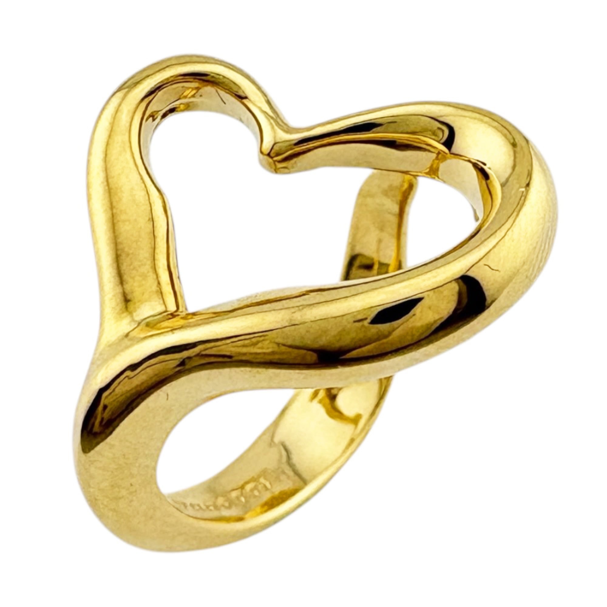 Tiffany Gold Yellow Gold (18K) Band Ring (Pre-Owned)