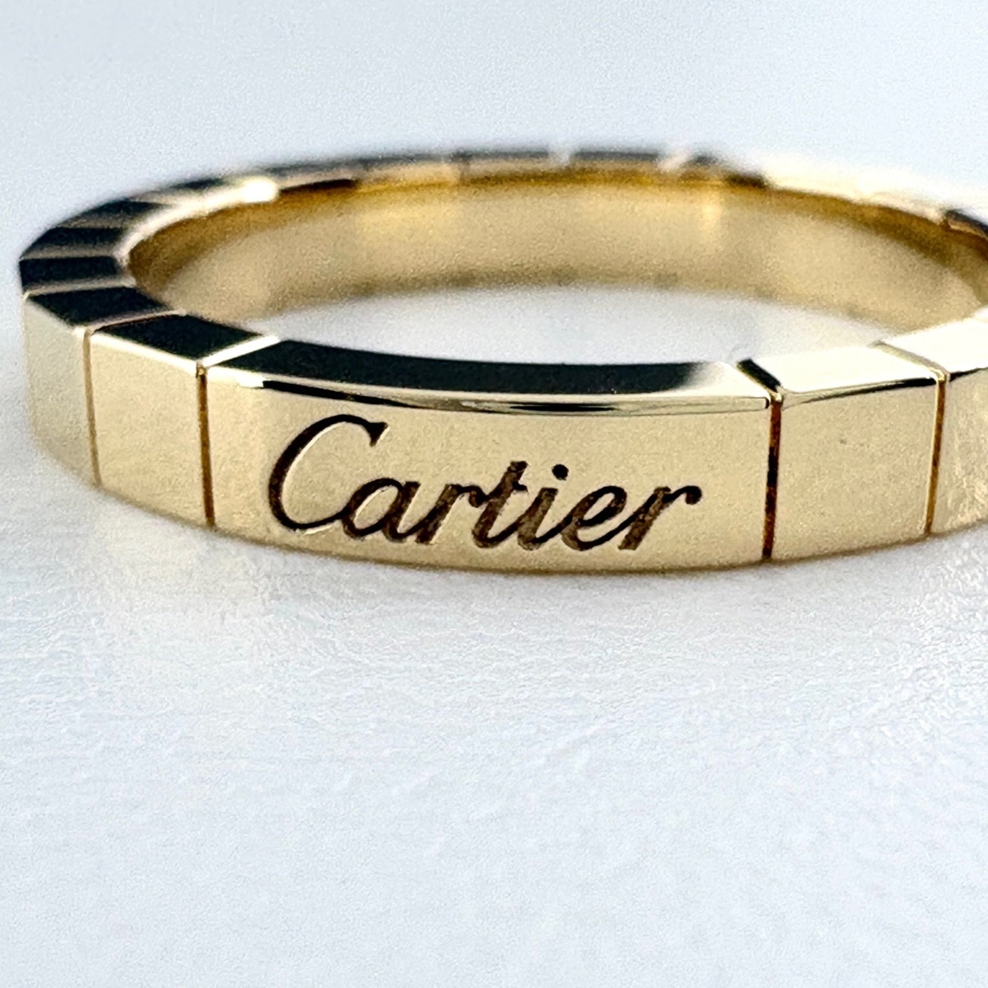 Cartier Lanieres Yellow Band Ring (Pre-Owned)