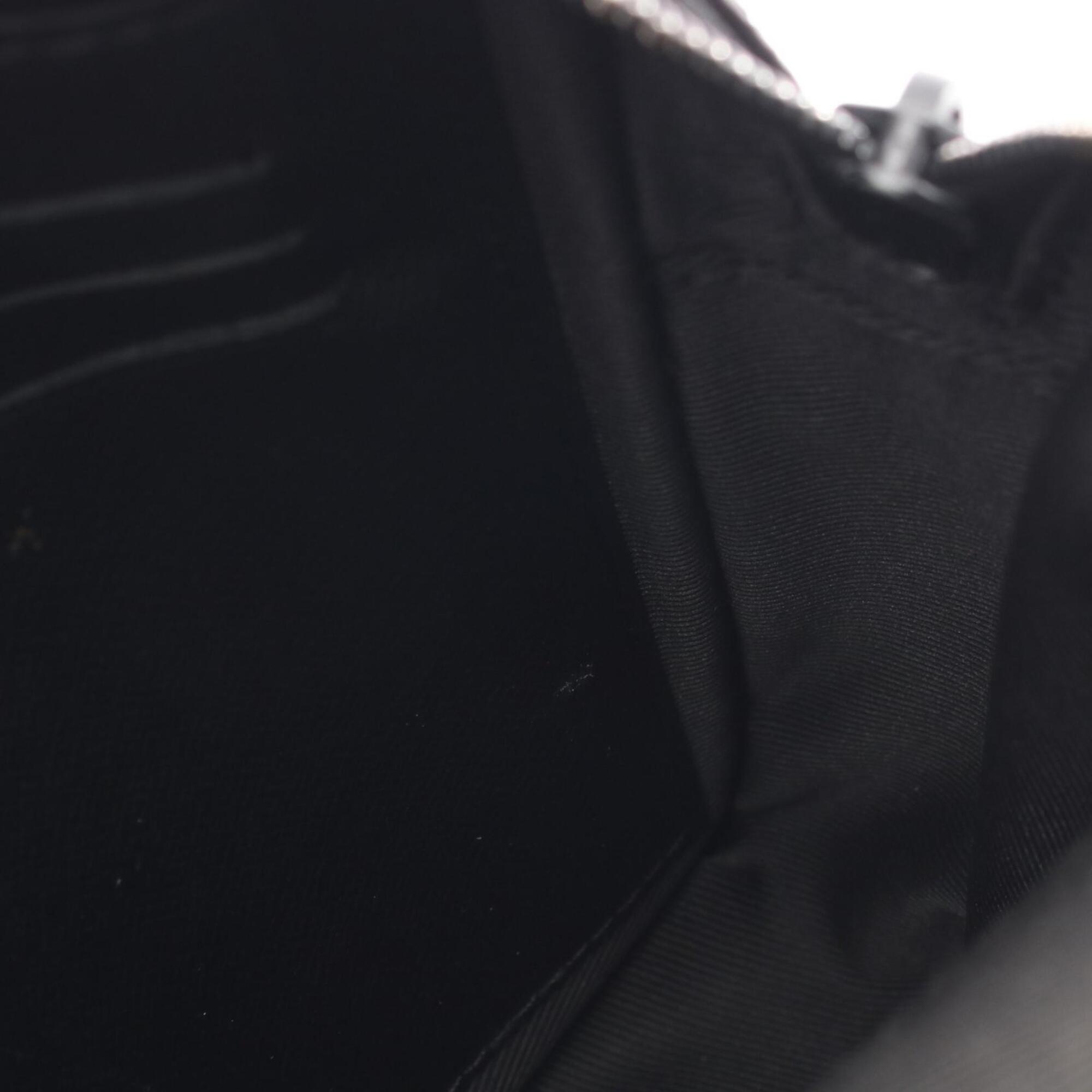 Louis Vuitton Black Brown Monogram Macassar Coated Canvas Leather Shoulder Bag (Pre-Owned)