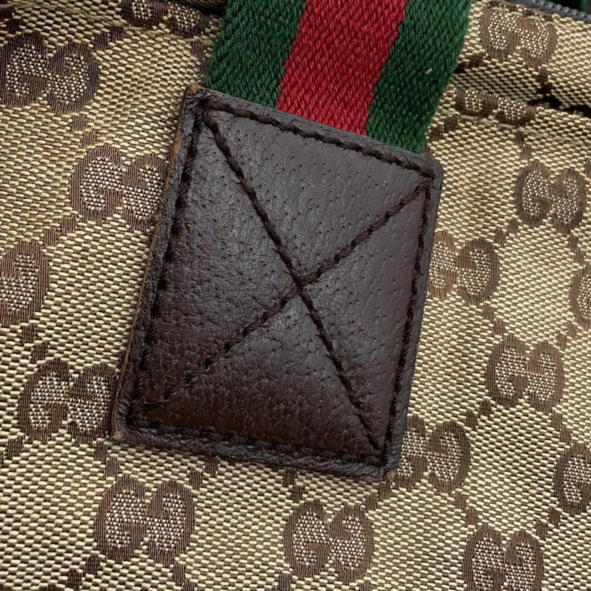 Gucci Gg Canvas Beige Gg Canvas Tote Bag (Pre-Owned)