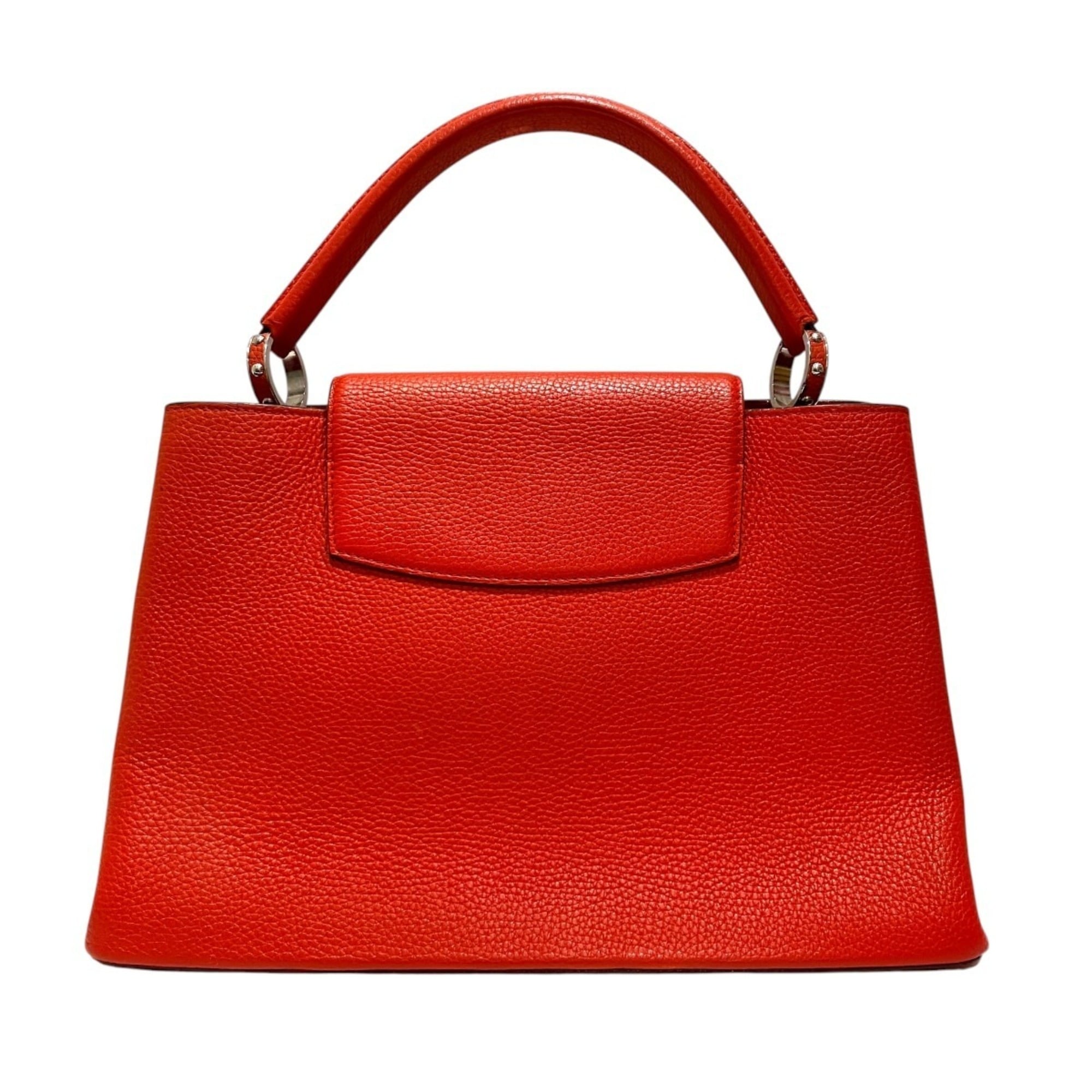 Louis Vuitton Clementine Leather Handbag (Pre-Owned)