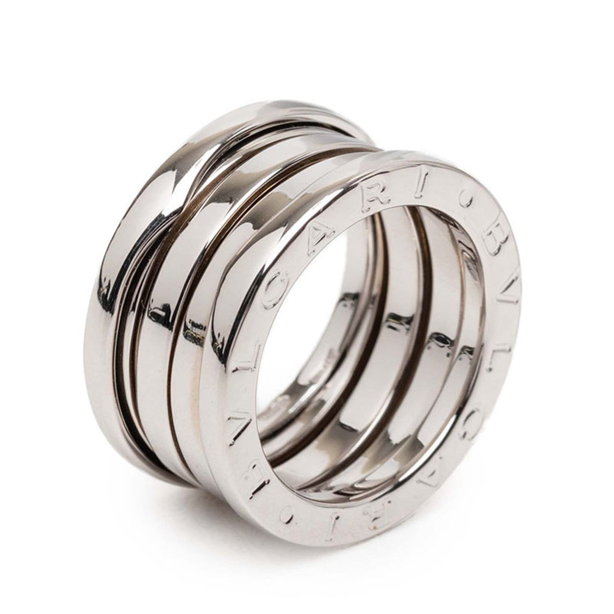 Bvlgari White Gold (18K) Band Ring (Pre-Owned)