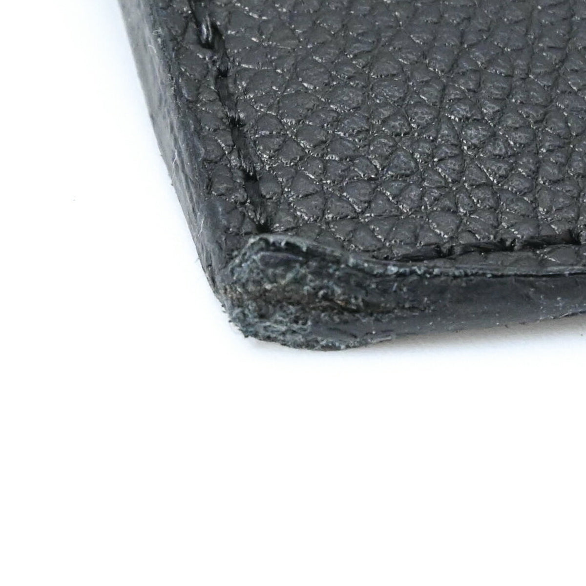 Louis Vuitton Black Leather Clutch Bag Pochette (Pre-Owned)