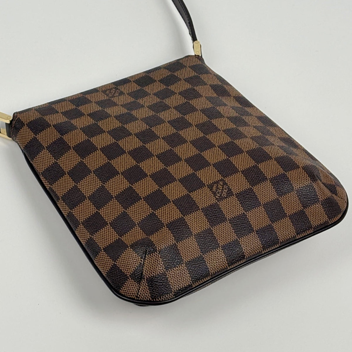 Louis Vuitton Brown Damier Canvas Shoulder Bag (Pre-Owned)