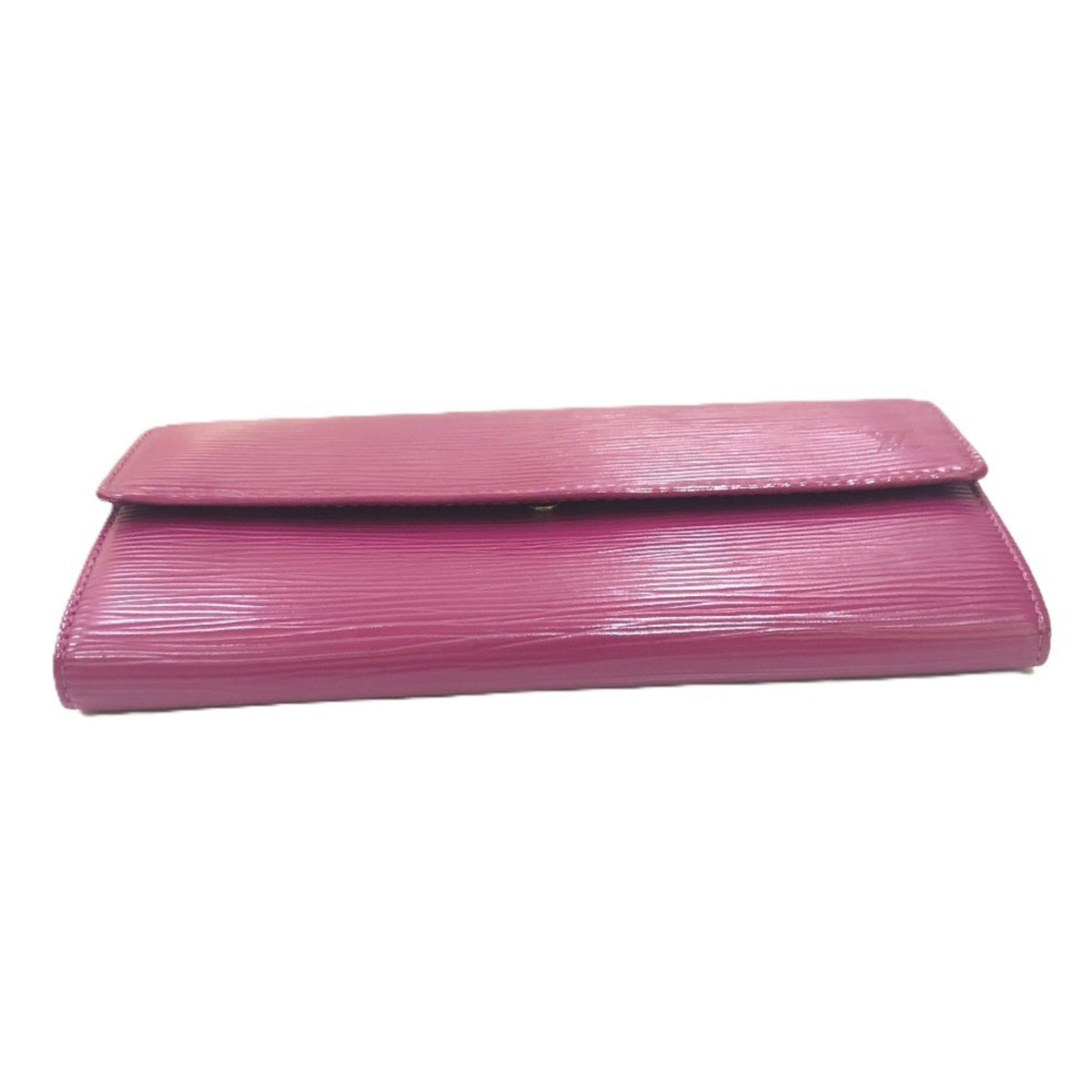 Louis Vuitton Epi Fuchsia Purple Epi Leather Long Wallet (Bi-Fold) (Pre-Owned)
