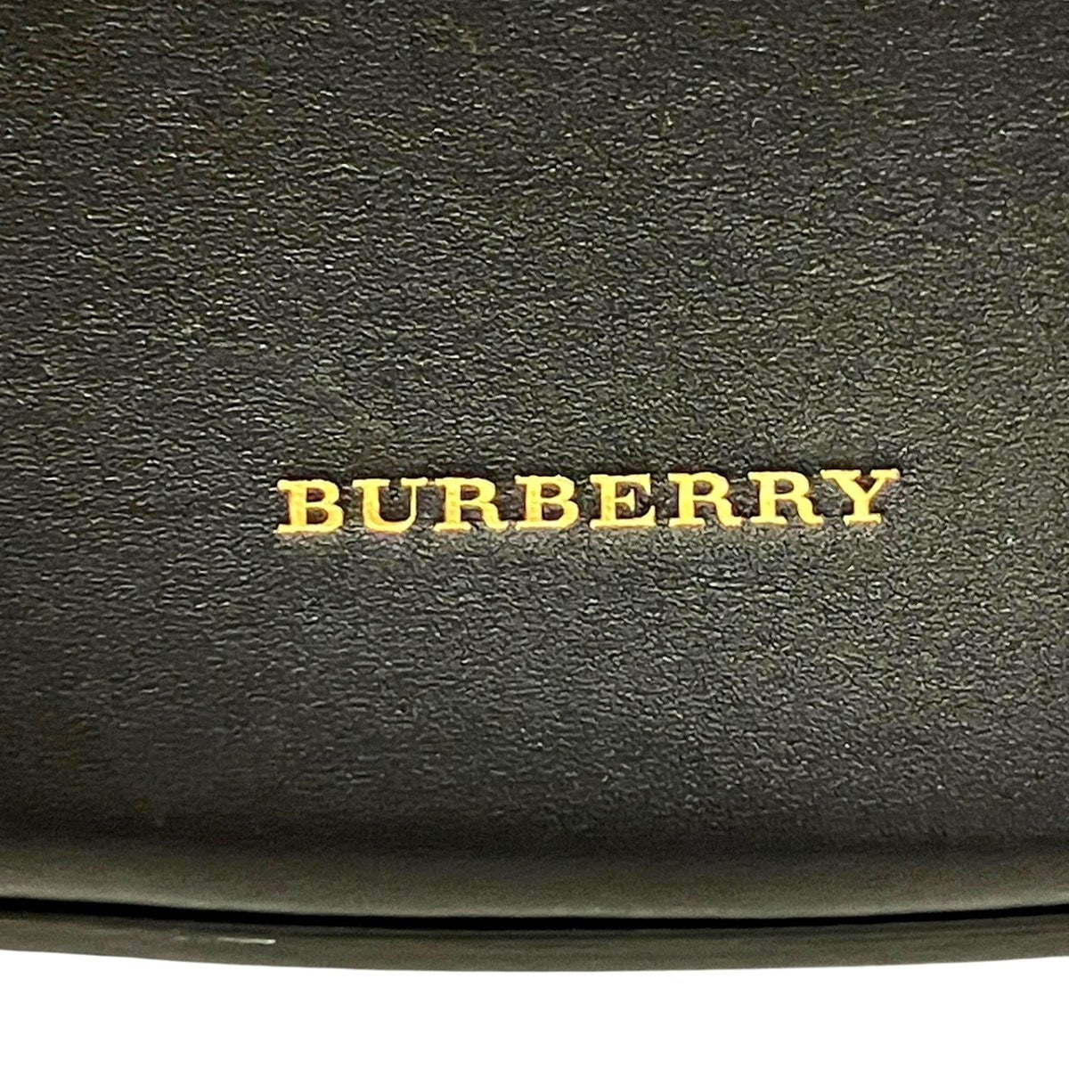 Burberry Black Leather Pouch Shoulder Bag (Pre-Owned)
