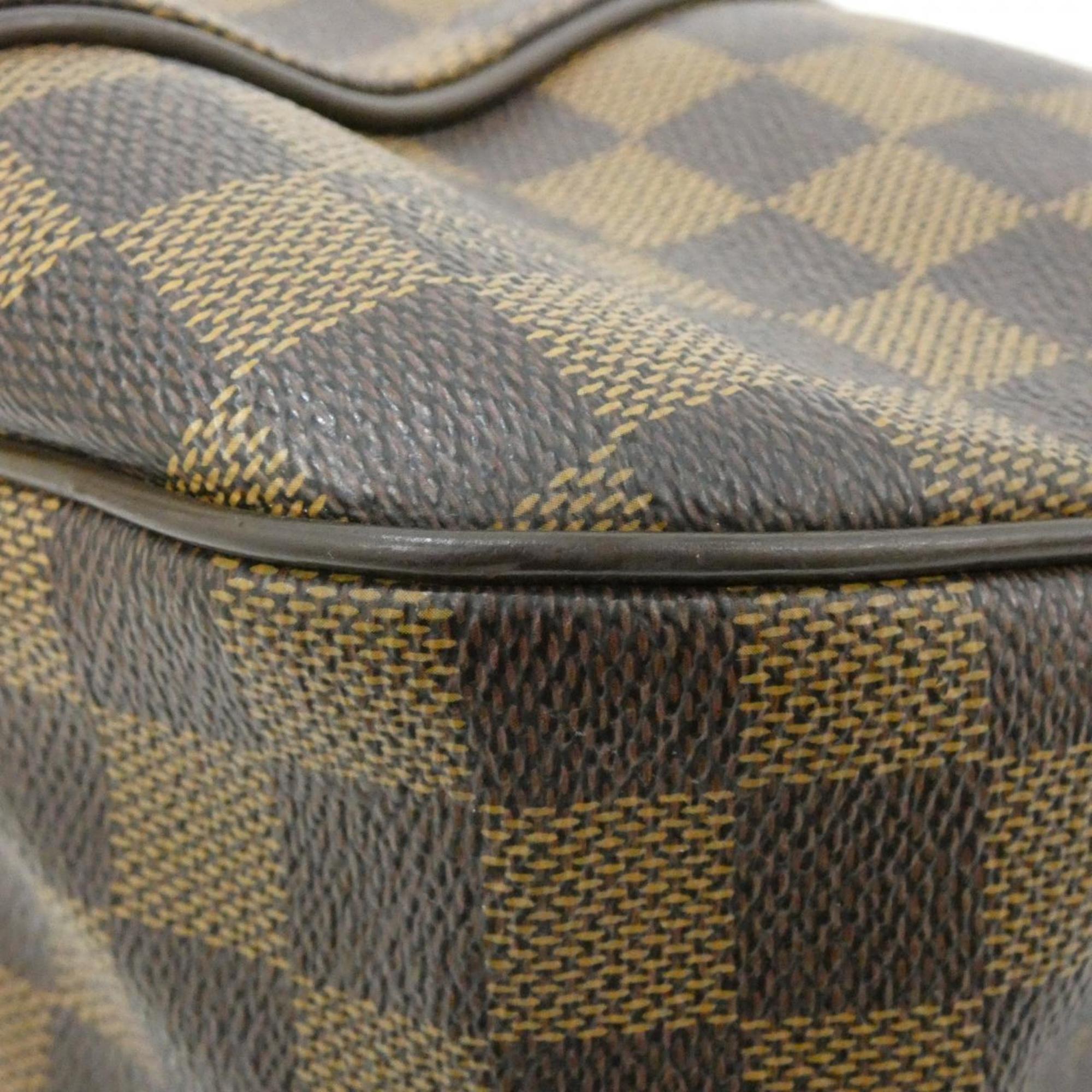 Louis Vuitton Brown Coated Canvas Shoulder Bag (Pre-Owned)