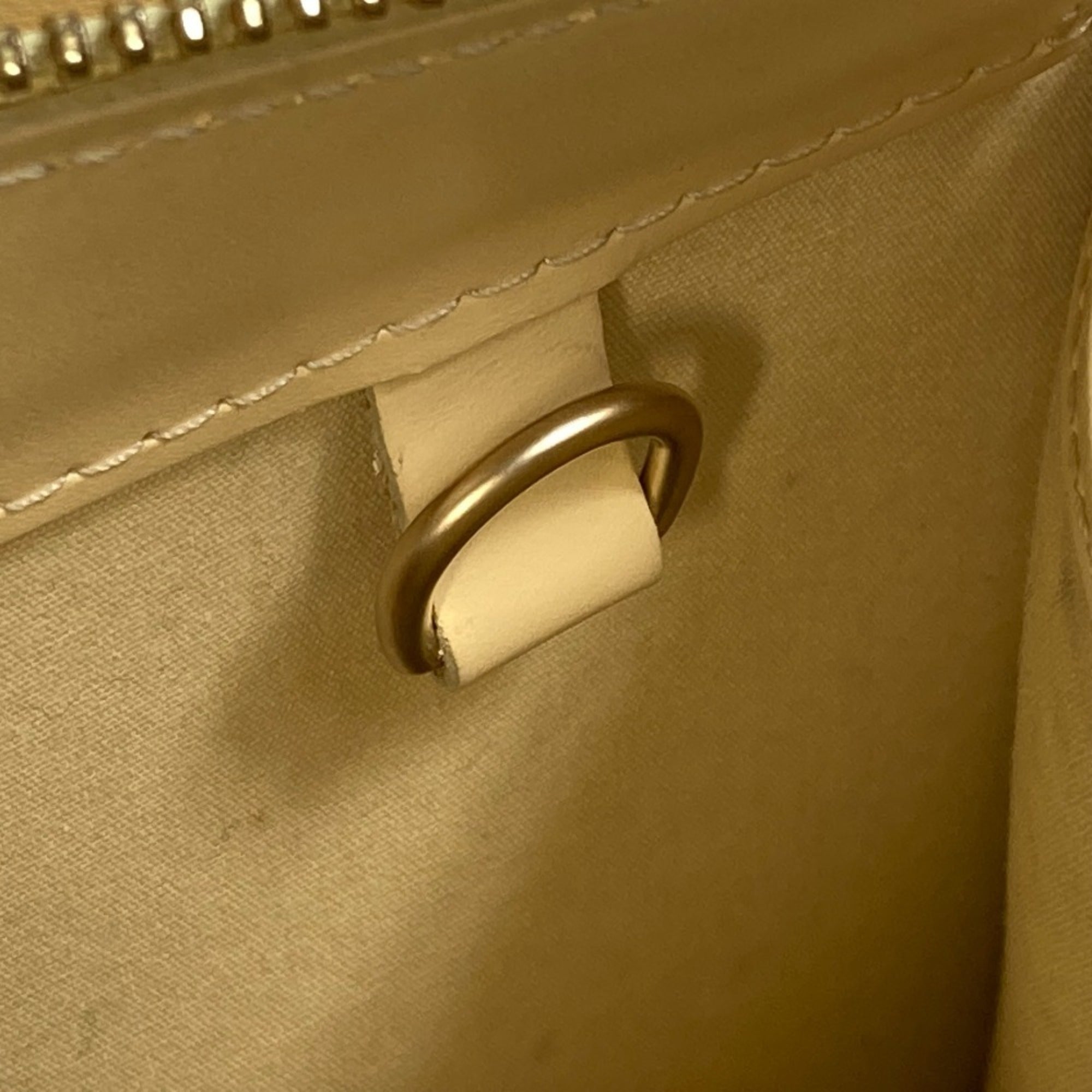 Louis Vuitton Vanilla Yellow Epi Leather Shoulder Bag Tote Bag (Pre-Owned)