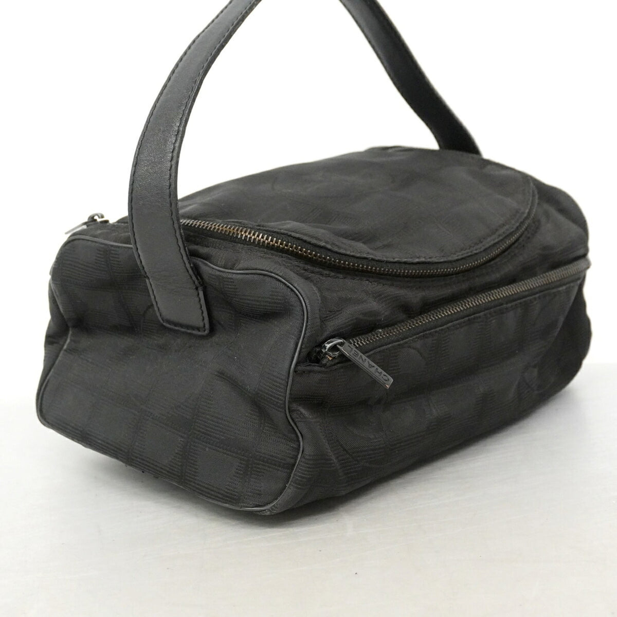 Chanel Black Nylon Vanity Bag (Pre-Owned)