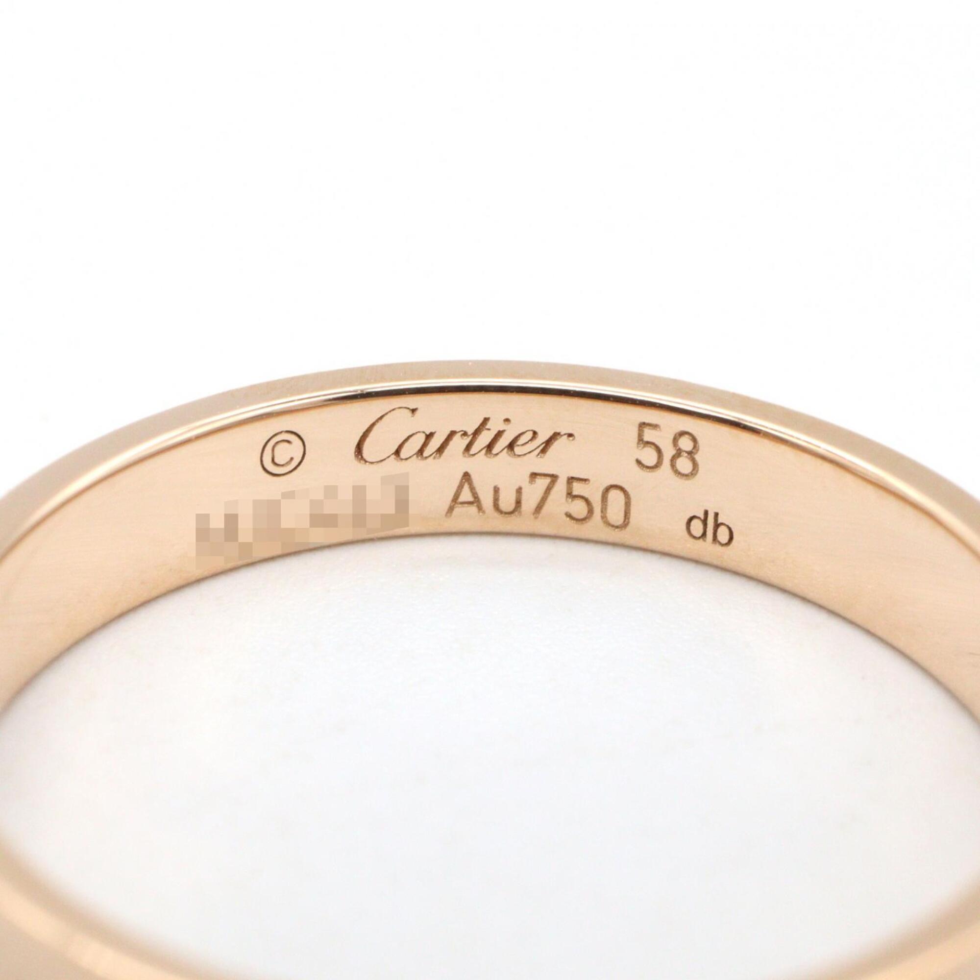Cartier Gold Pink Gold (18K) Band Ring (Pre-Owned)