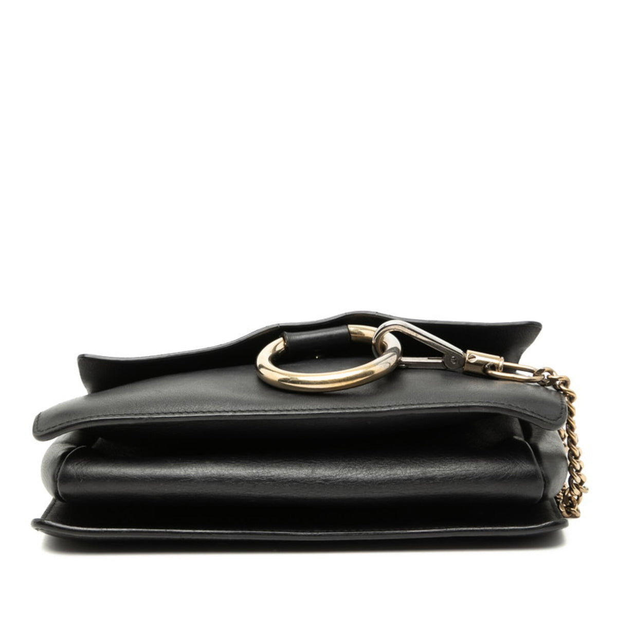 Chloé Black Leather Shoulder Bag (Pre-Owned)