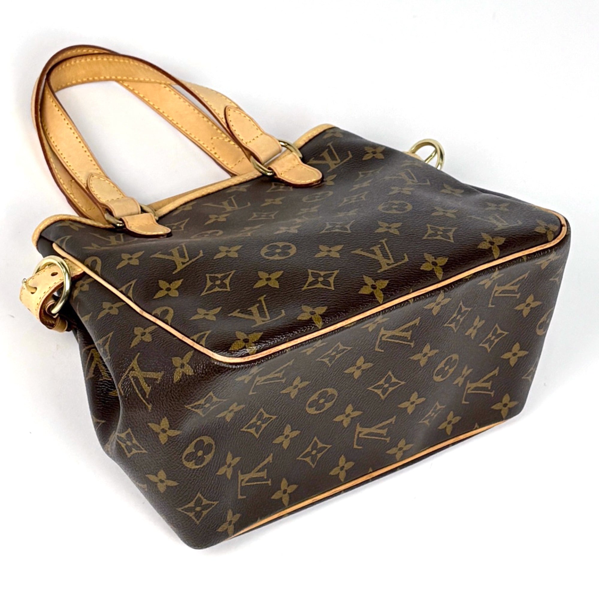 Louis Vuitton Brown Monogram Handbag Tote Bag (Pre-Owned)