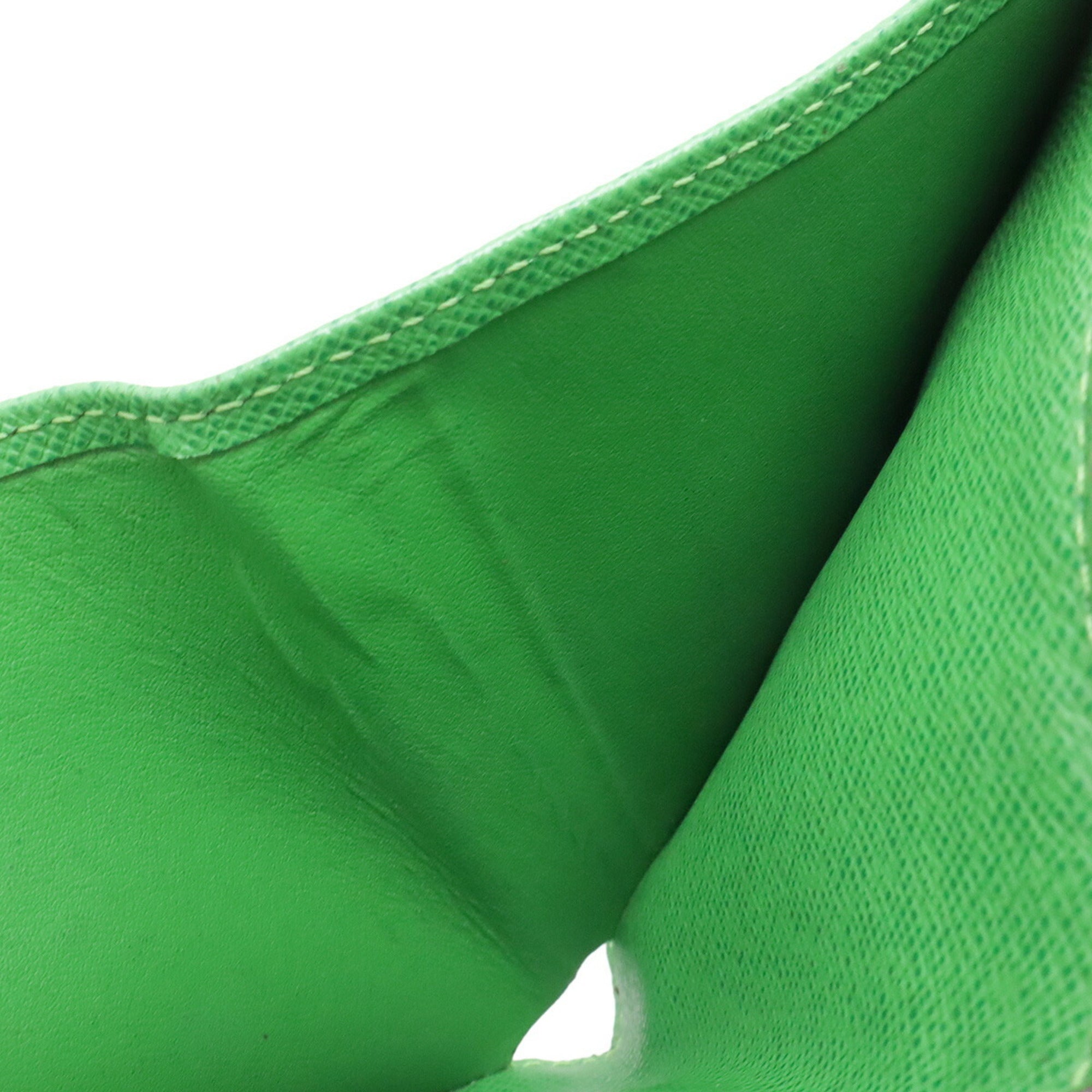 Louis Vuitton Green Monogram Vert Monogram Perforated Wallet (Bi-Fold) (Pre-Owned)
