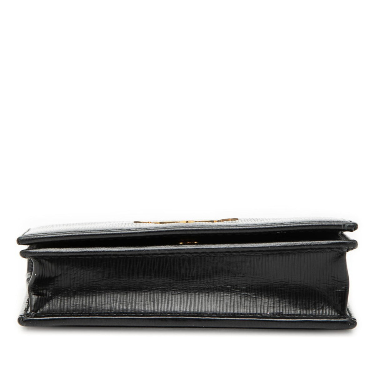 Prada Black Leather Coin Purse/Coin Case (Pre-Owned)