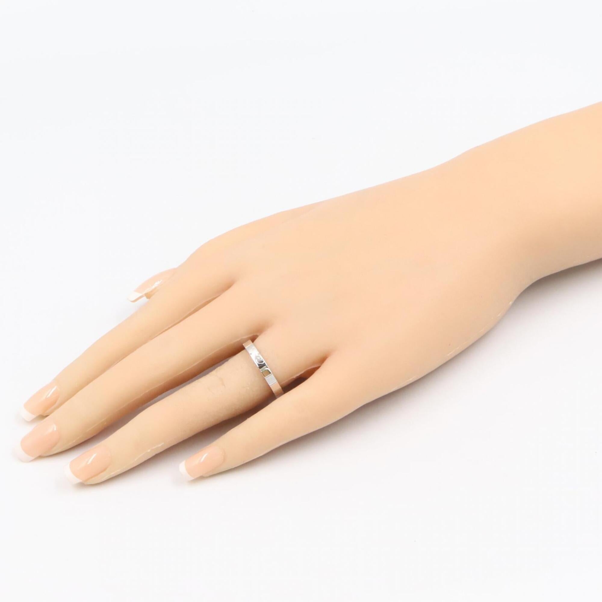Cartier Silver White Gold (18K) Band Ring (Pre-Owned)