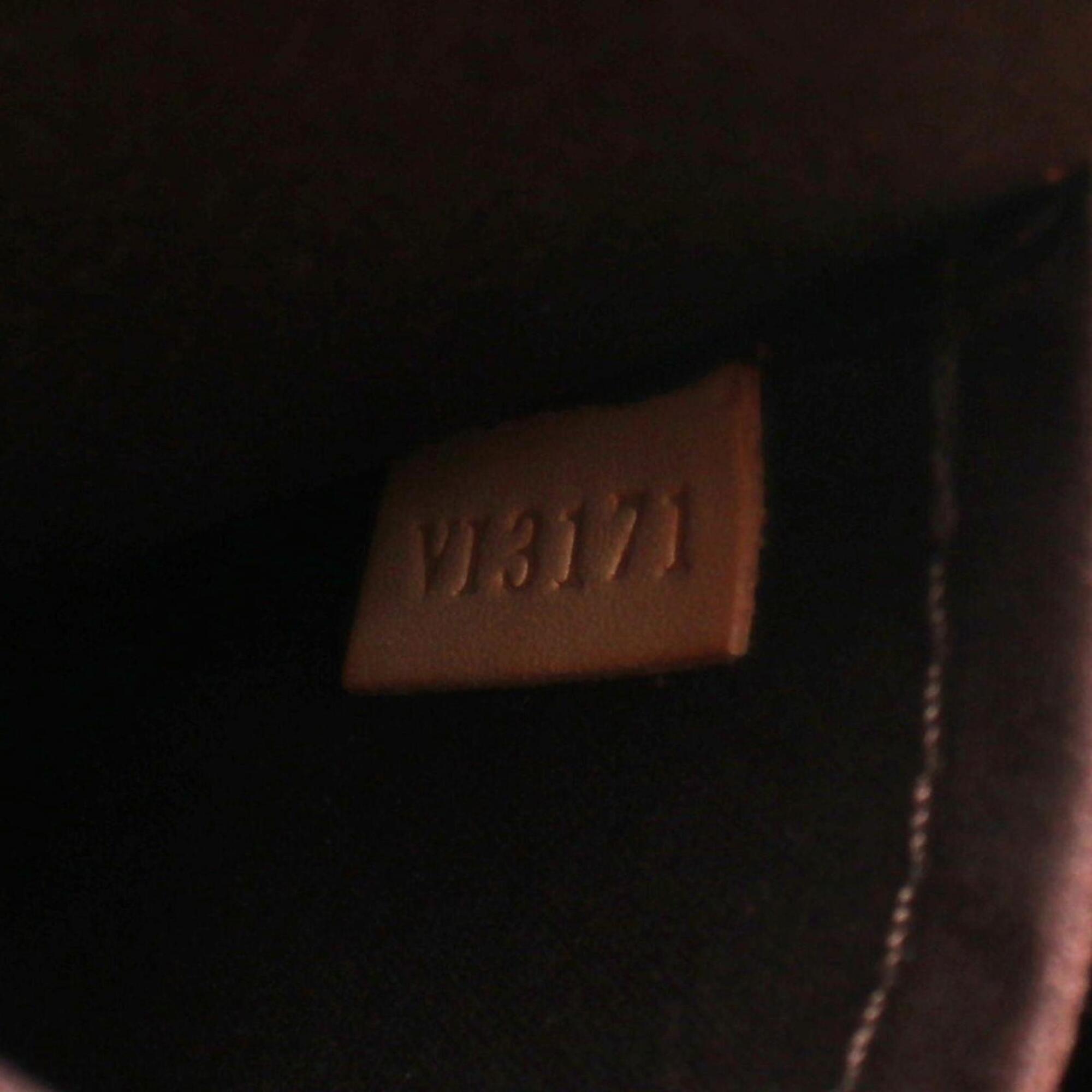 Louis Vuitton Purple Leather Handbag (Pre-Owned)