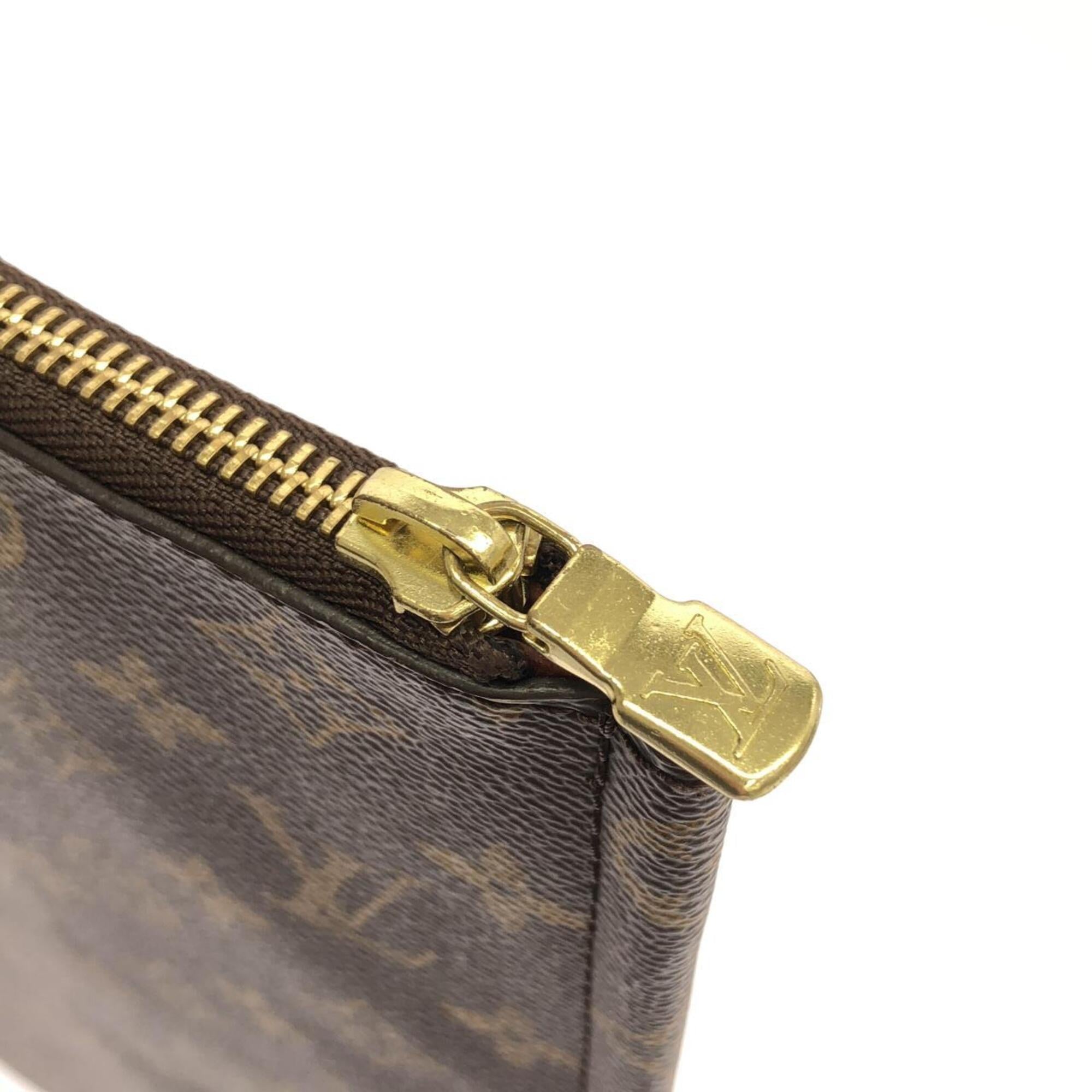 Louis Vuitton Marron Coated Canvas Handbag (Pre-Owned)
