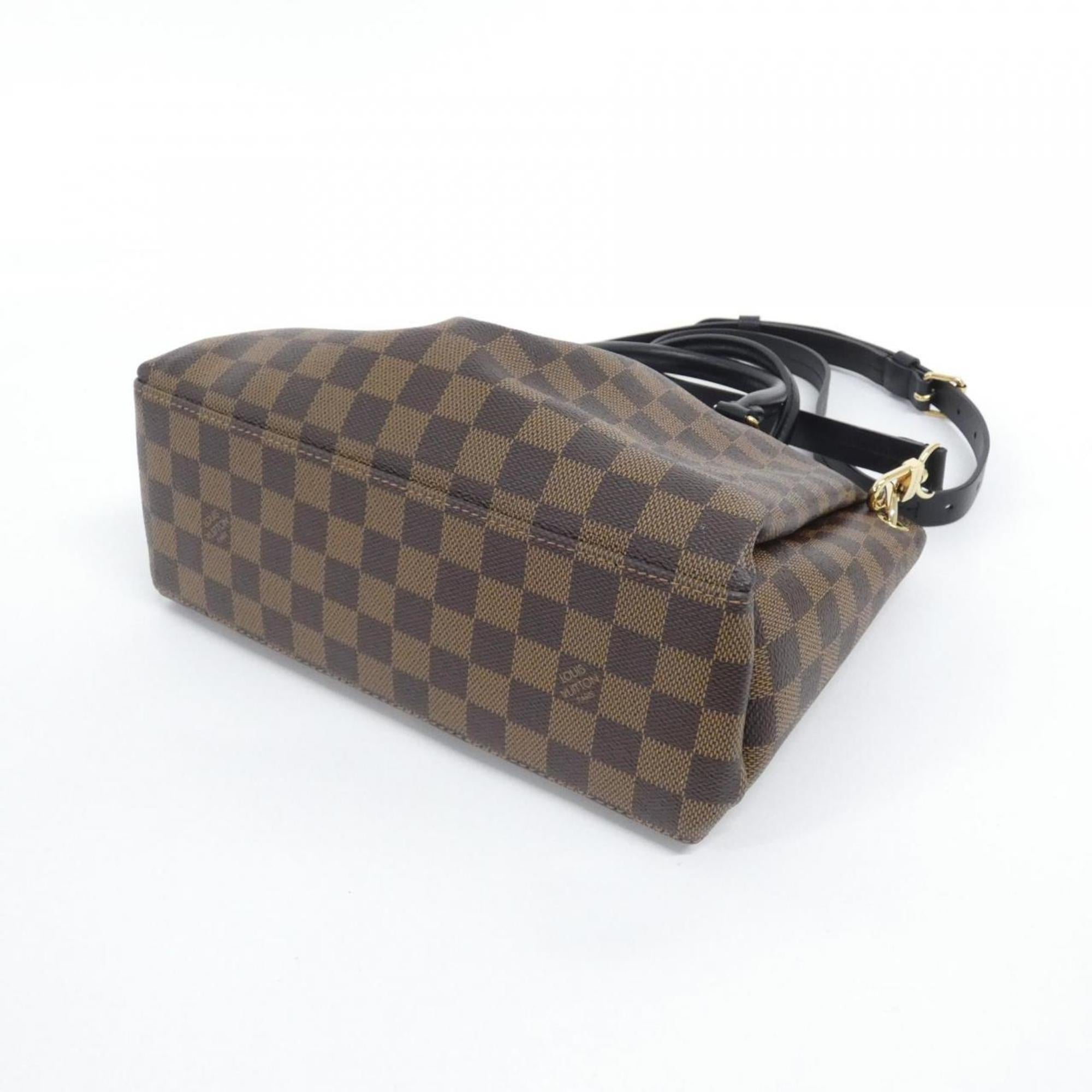 Louis Vuitton Ebene Coated Canvas Handbag (Pre-Owned)
