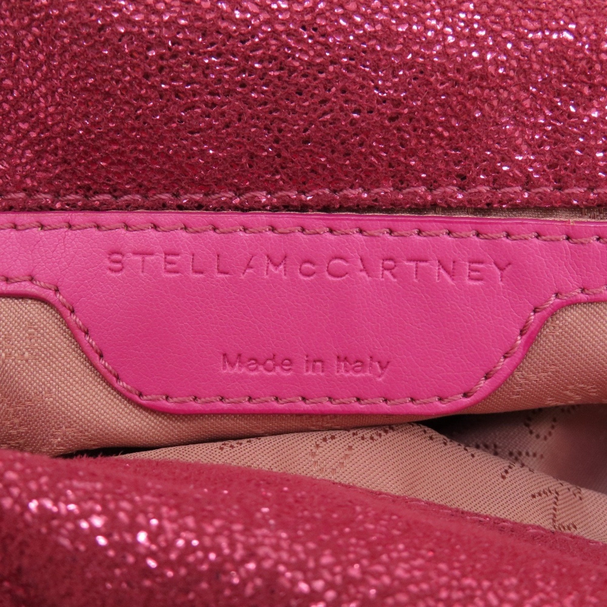 Stella Mccartney Pink Polyester Handbag (Pre-Owned)